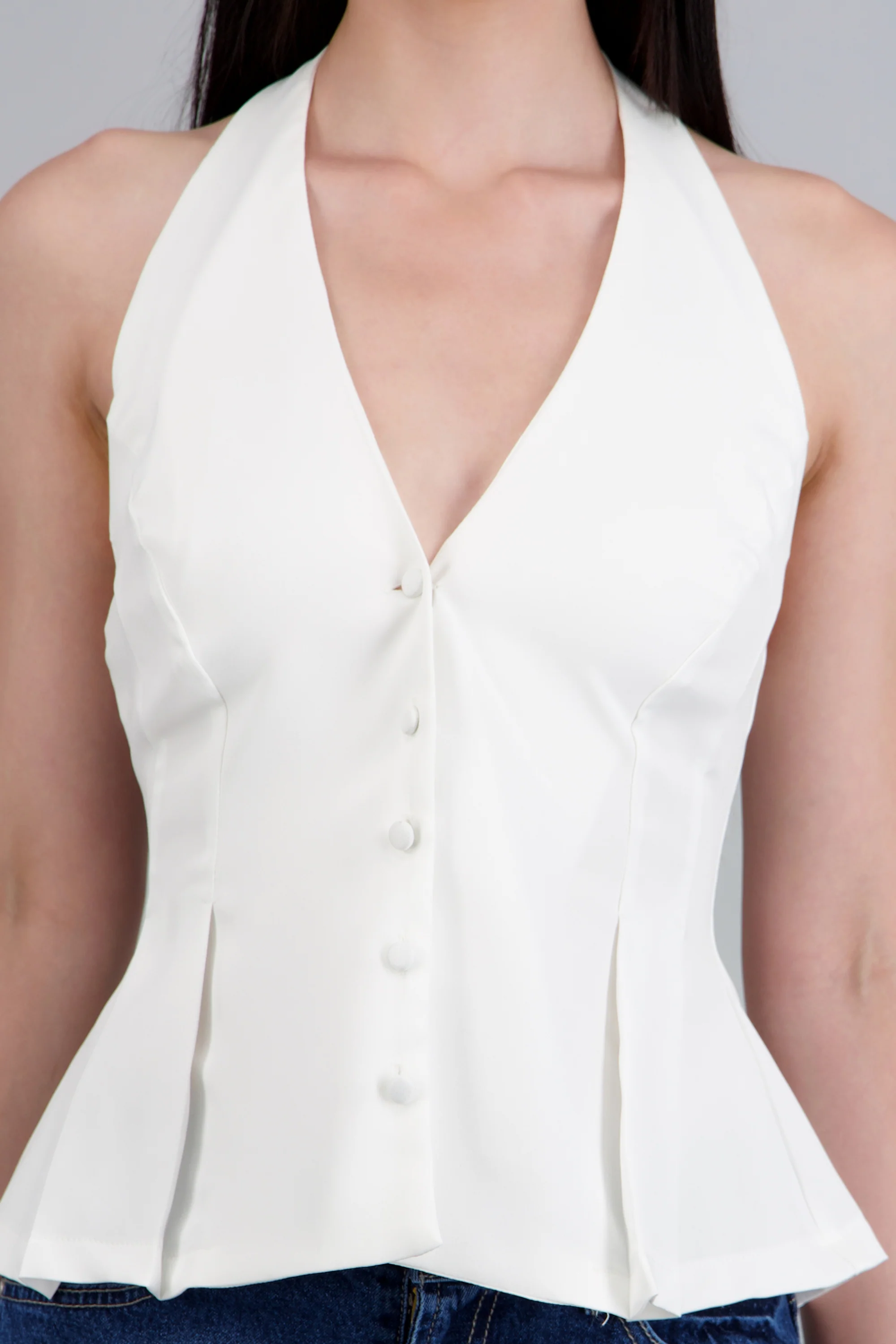 Top halter detalle botones - Image 5
