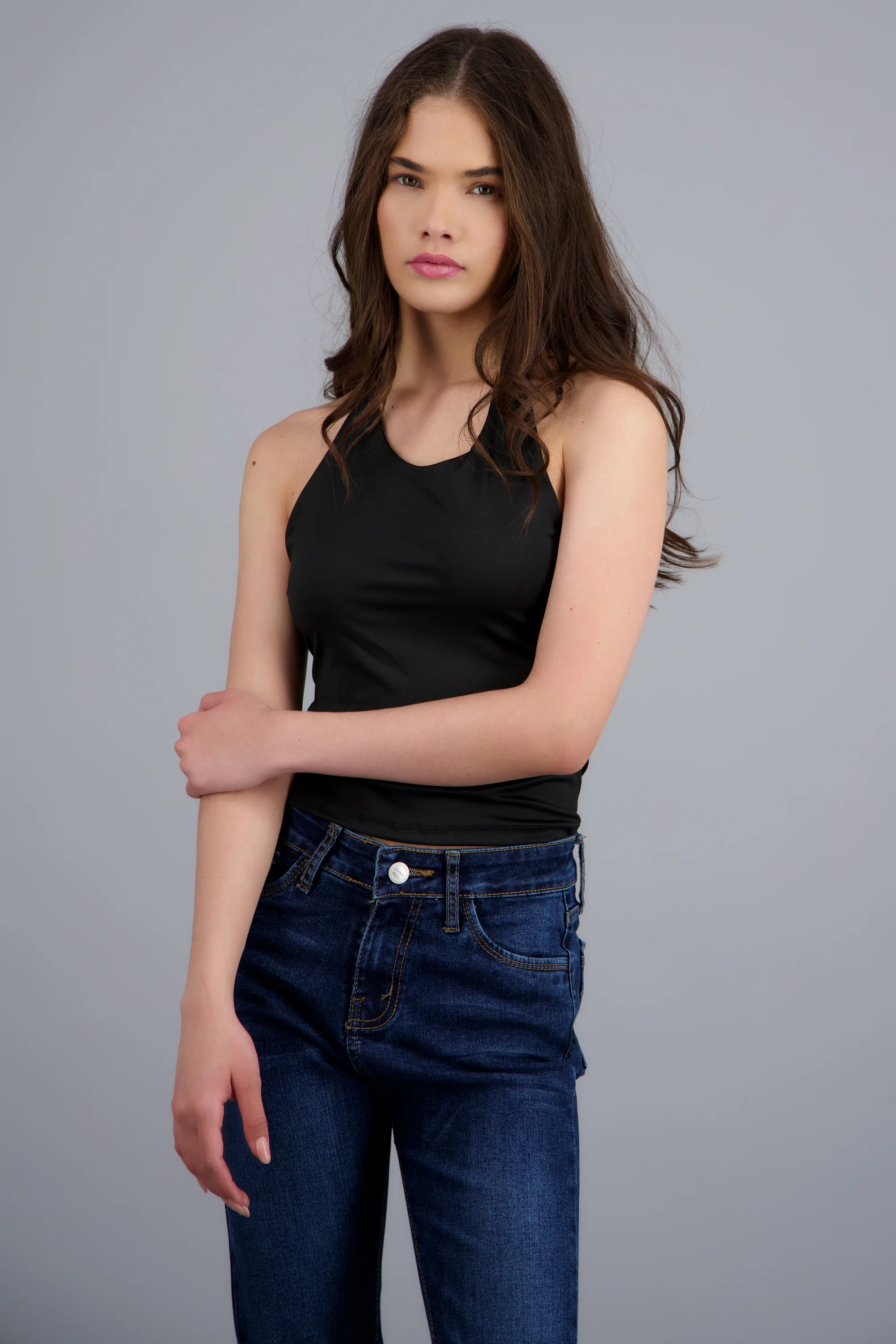 Top halter escote redondo - Image 2