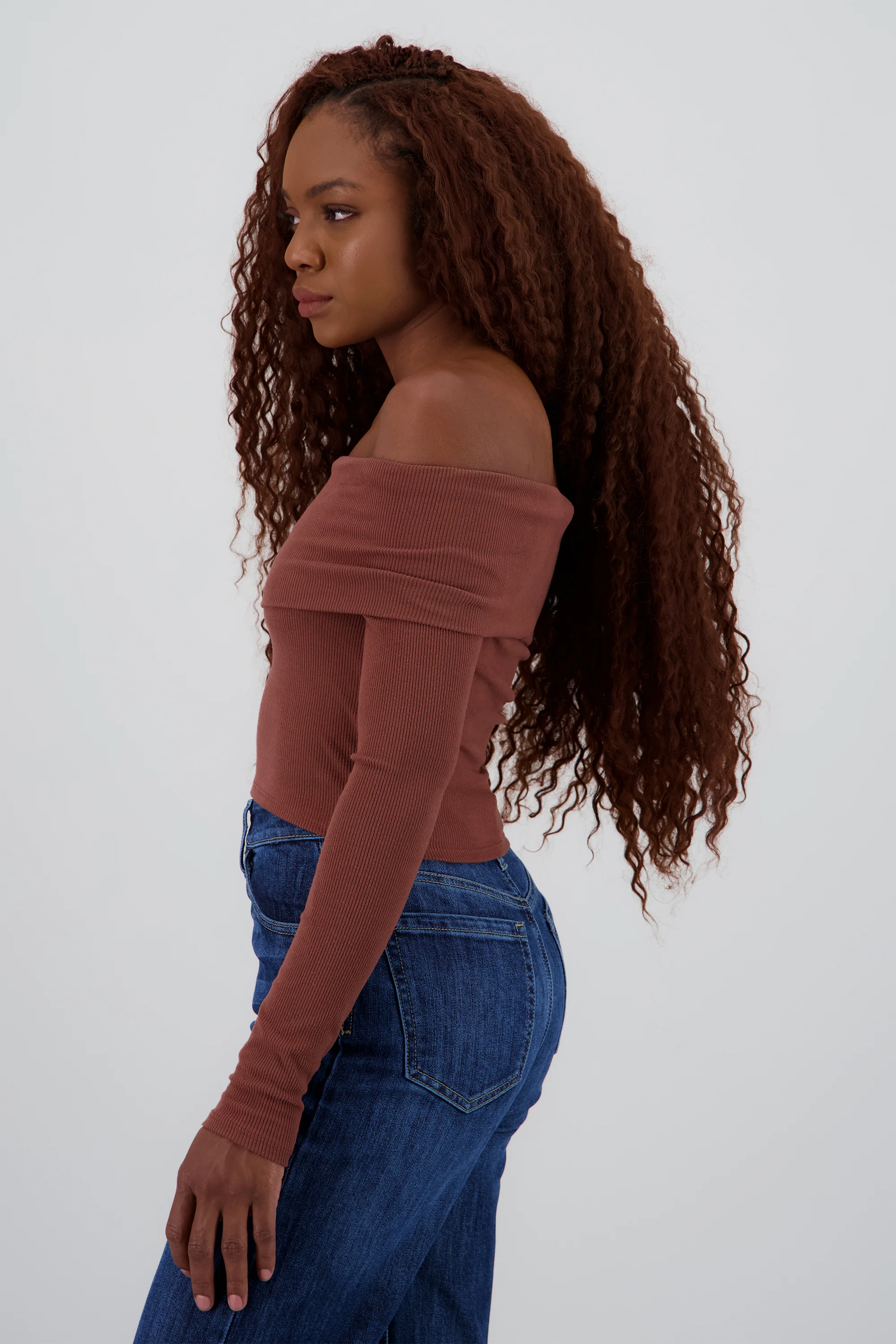 TOP OFF SHOULDER M/L RIB - Image 4