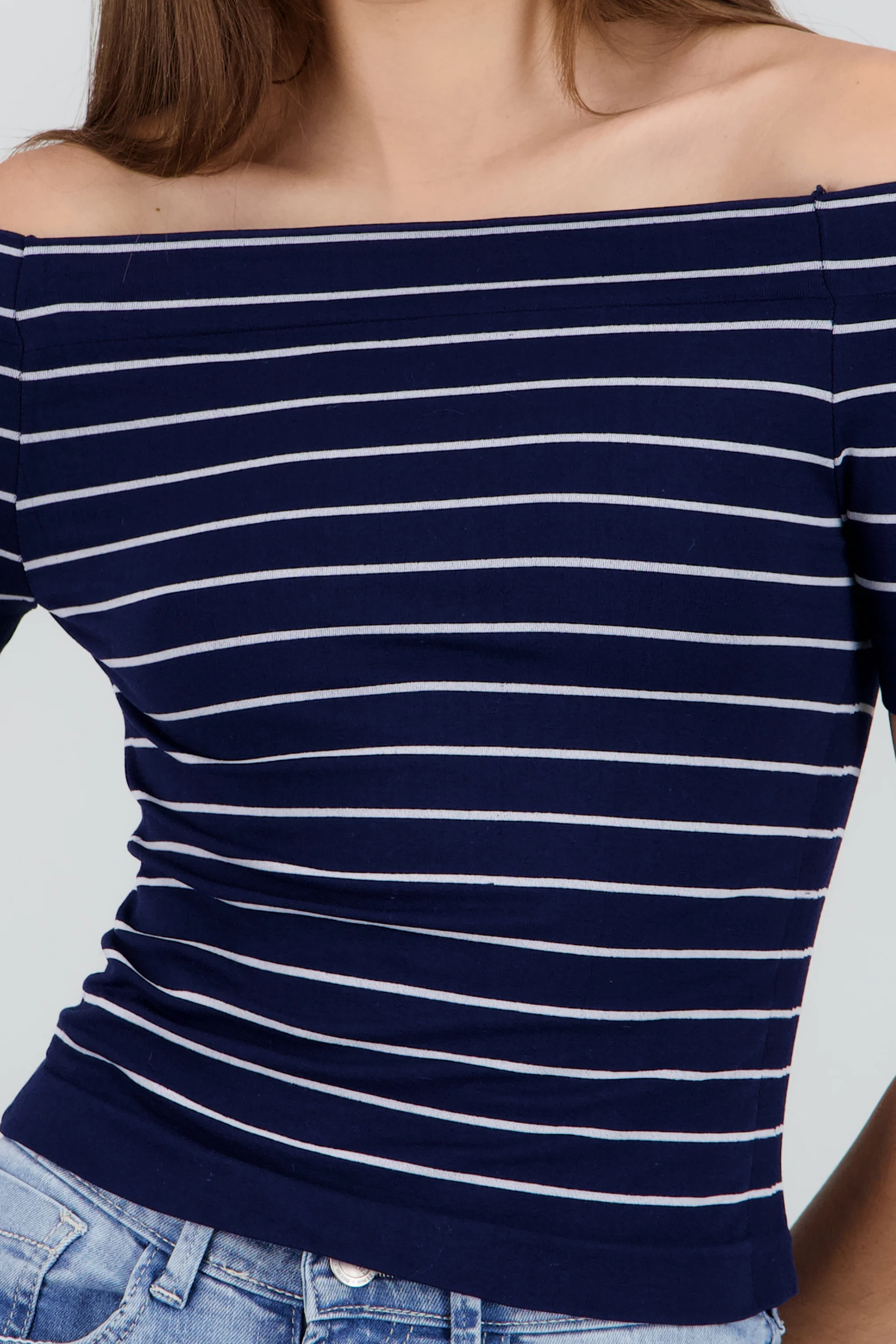 Top rayas off shoulder - Image 5