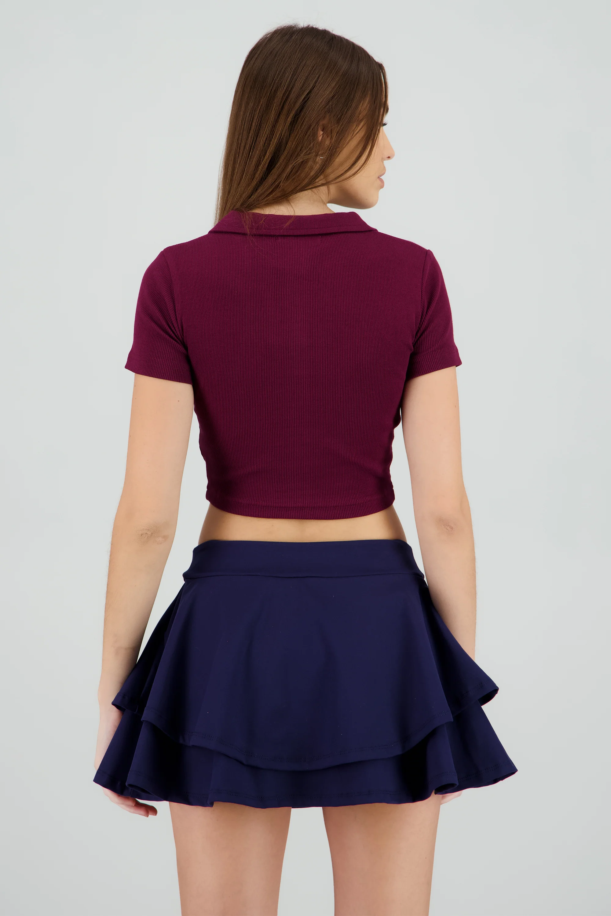 Top Rib Cuello Polo Liso - Image 4