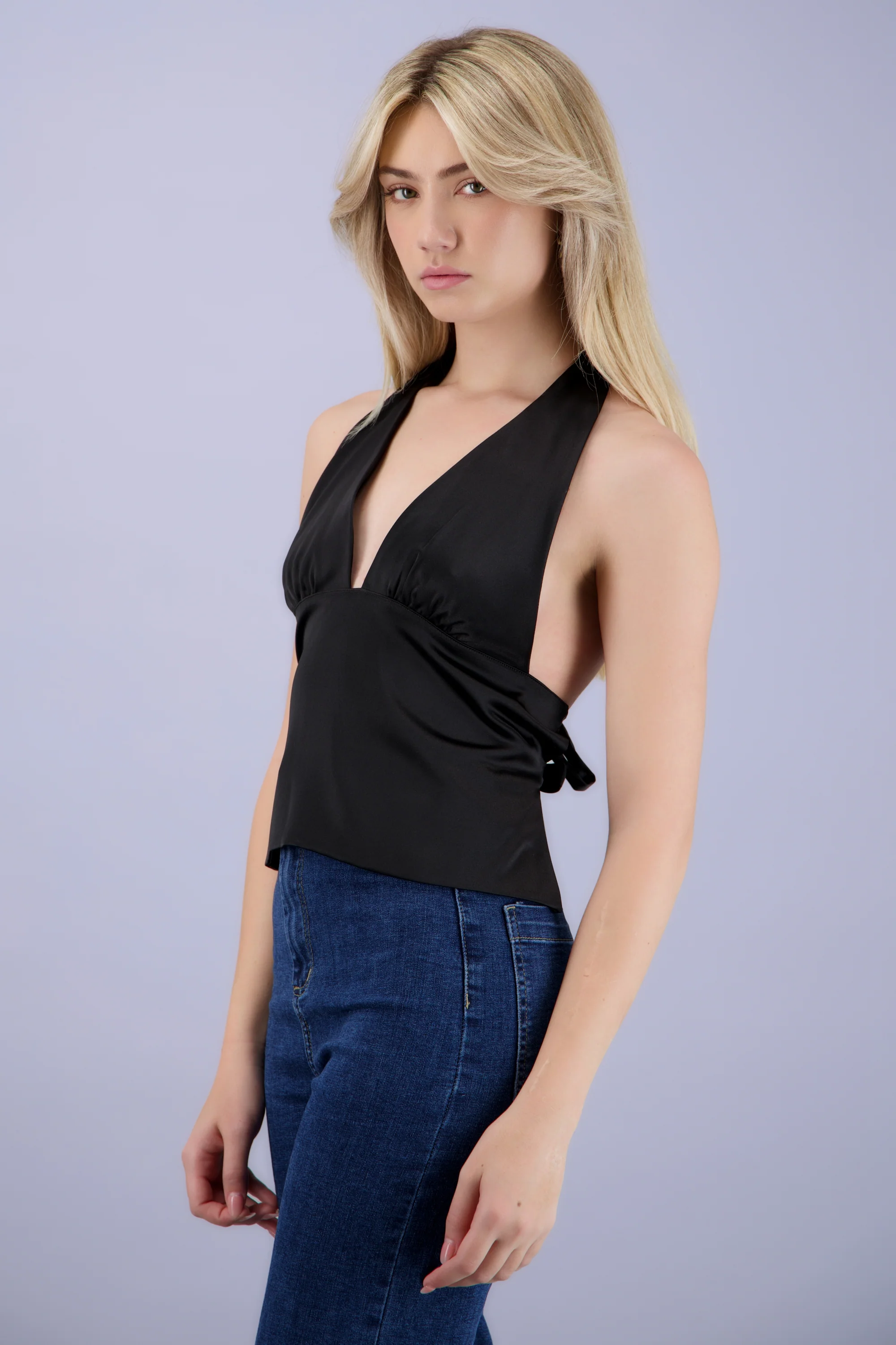 TOP SATINADO ESCOTE ESPALDA HYPS - Image 4