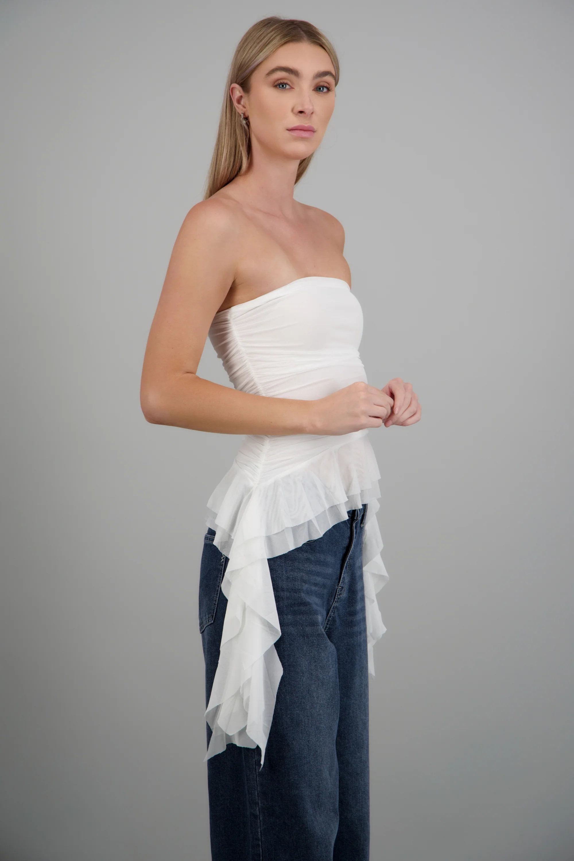 TOP STRAPLESS DRAPEADO - Image 2