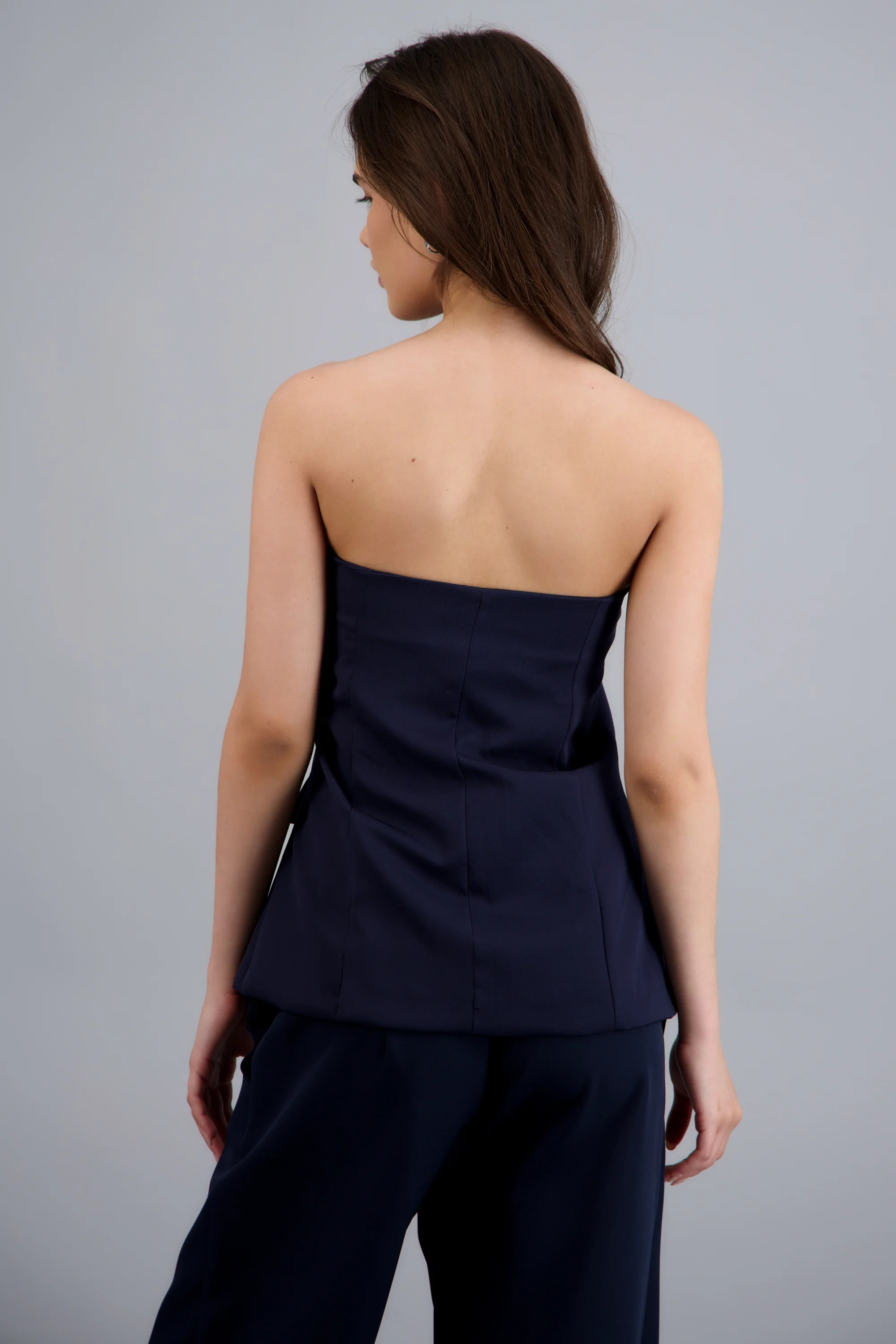 Top strapless sastreado - Image 4