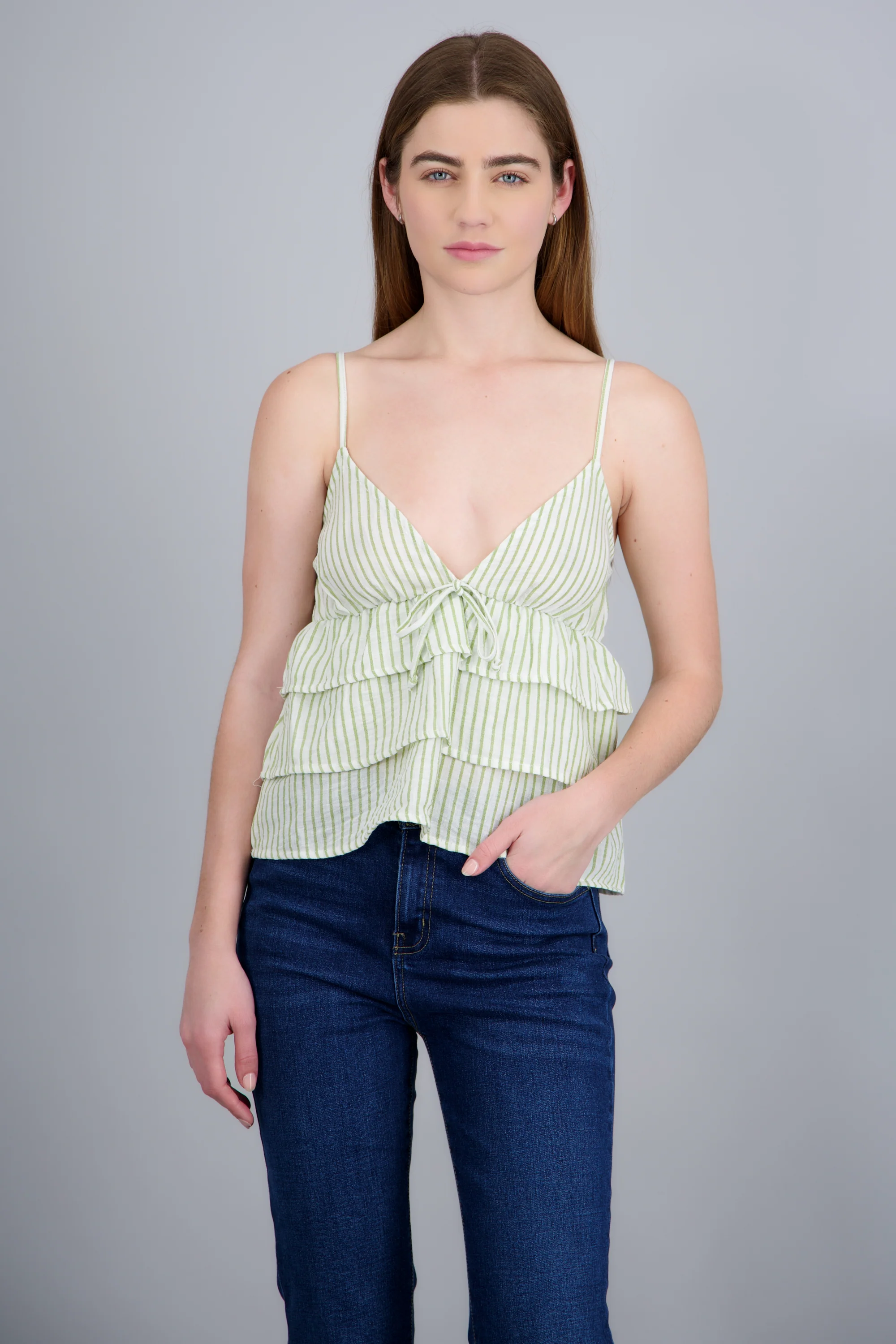 Top tirantes con olanes