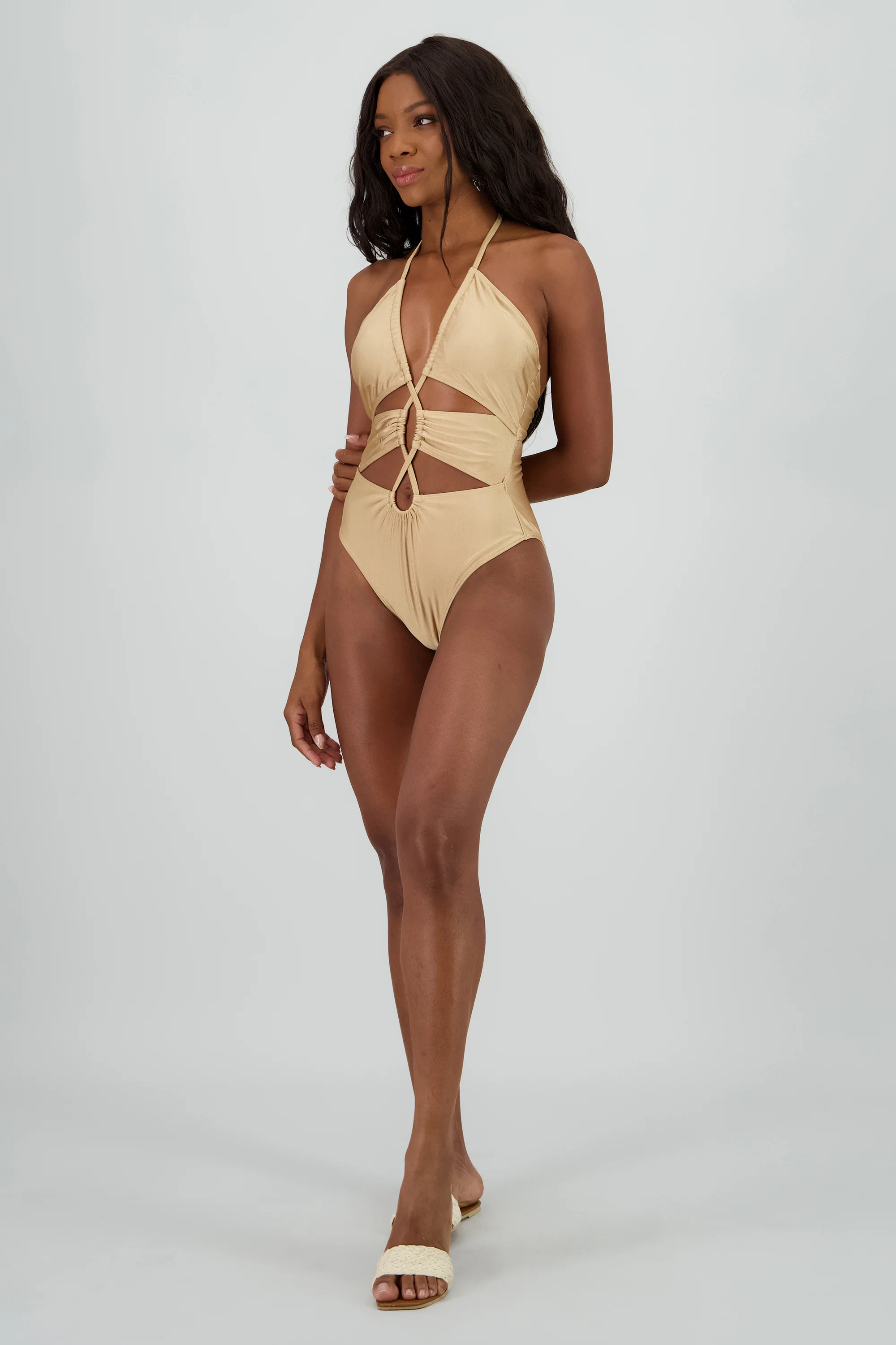 Traje de baño cutout satin - Image 2