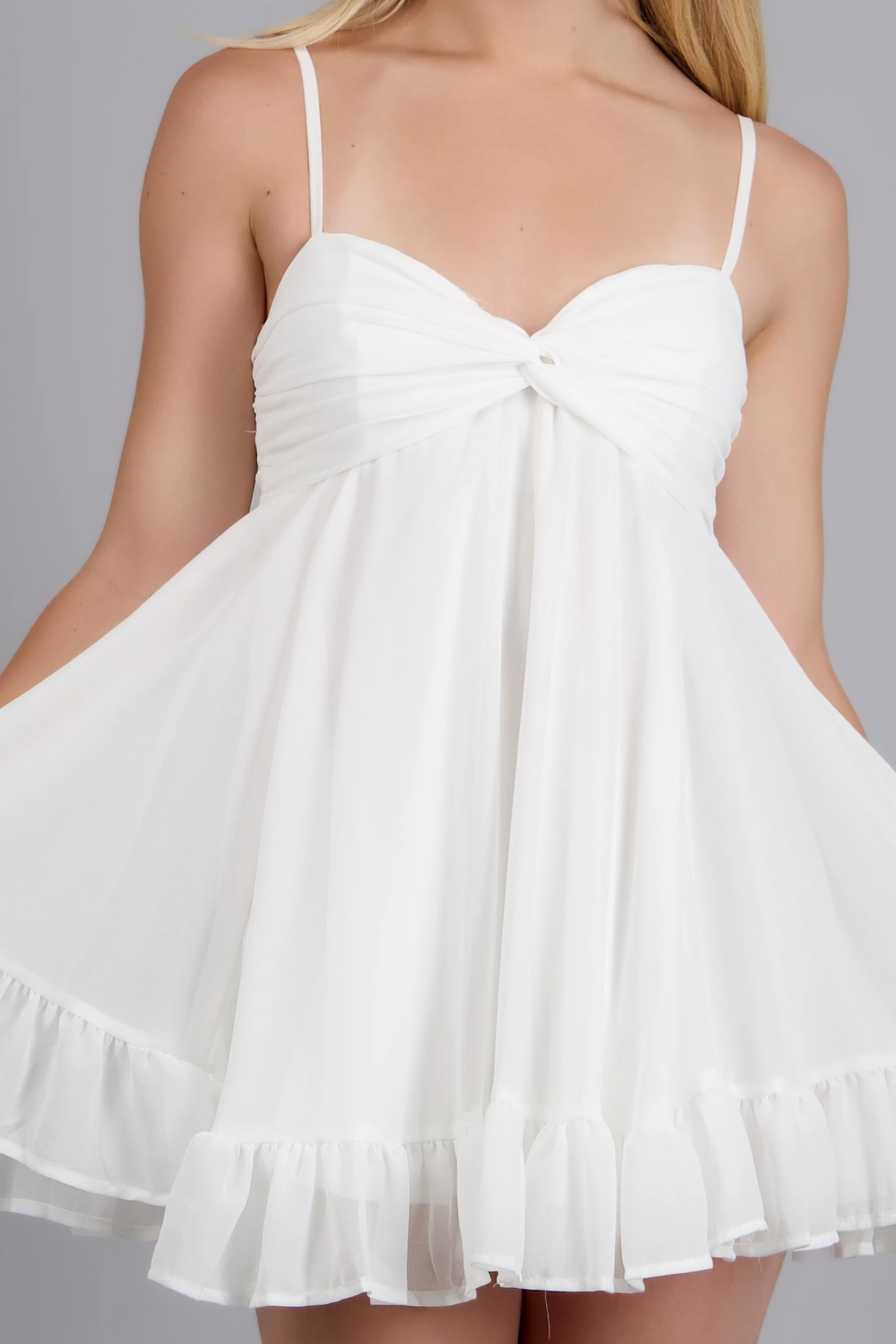 Vestido con mini olanes - Image 5