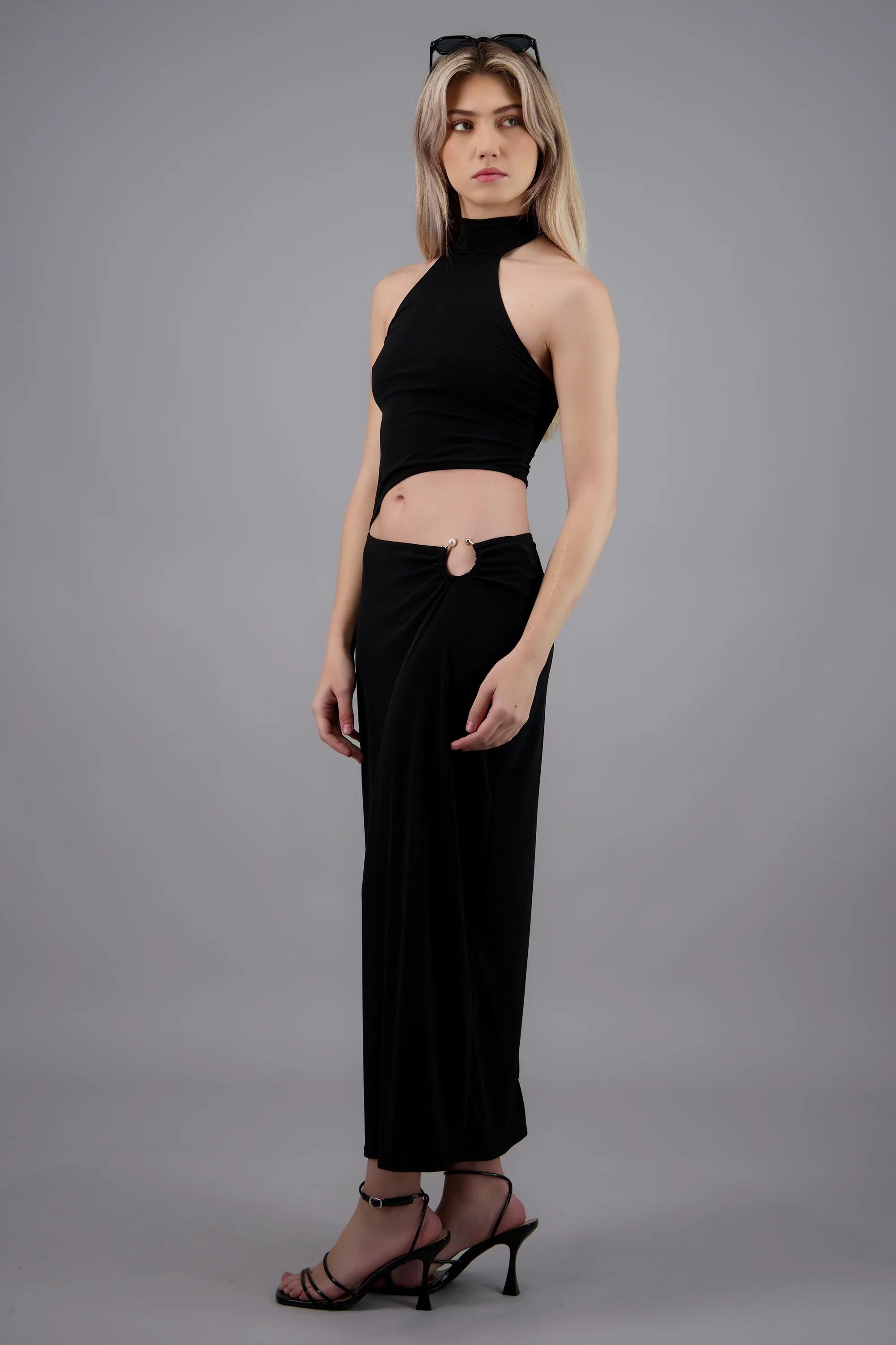 Vestido cutout det perla - Image 3