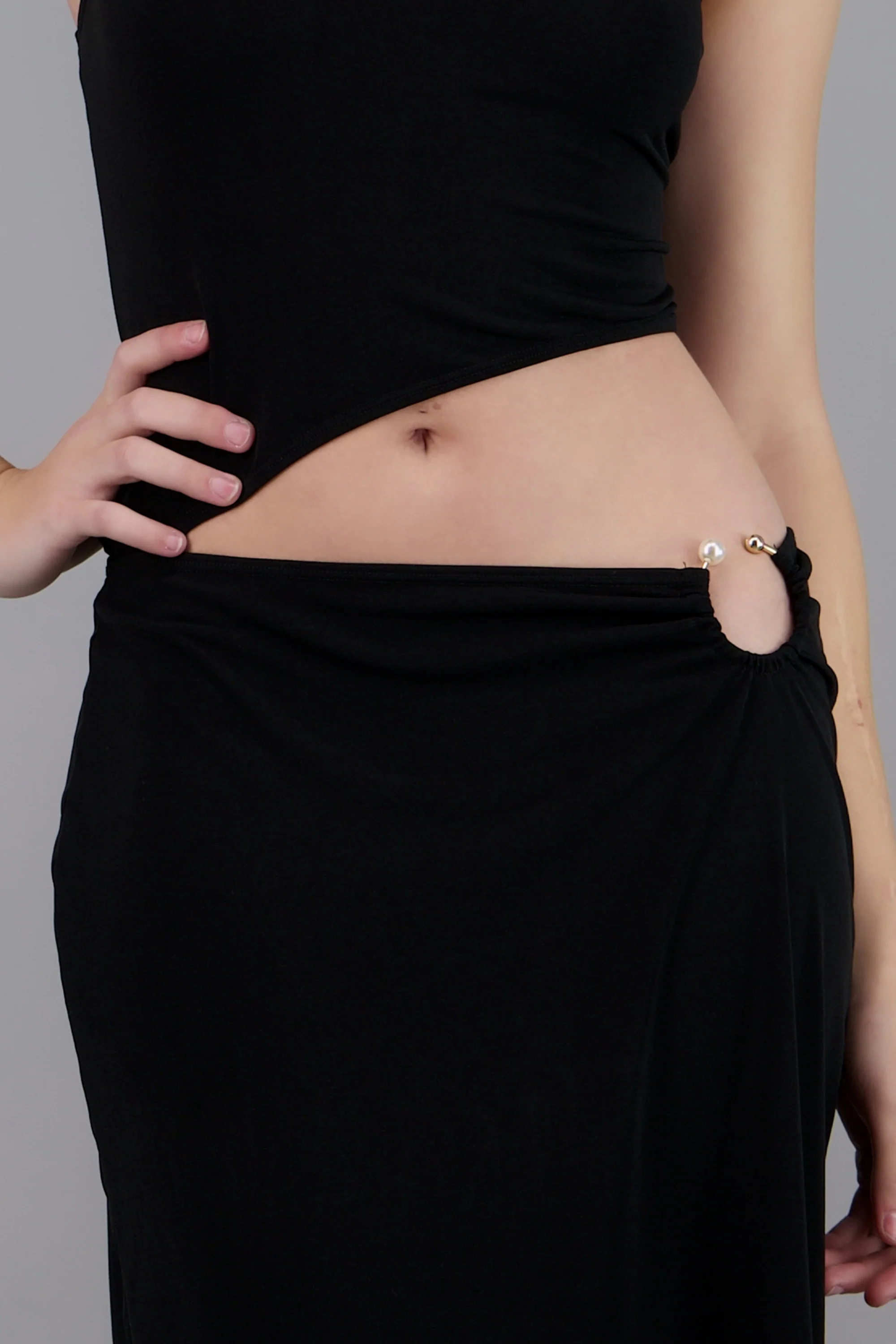 Vestido cutout det perla - Image 4