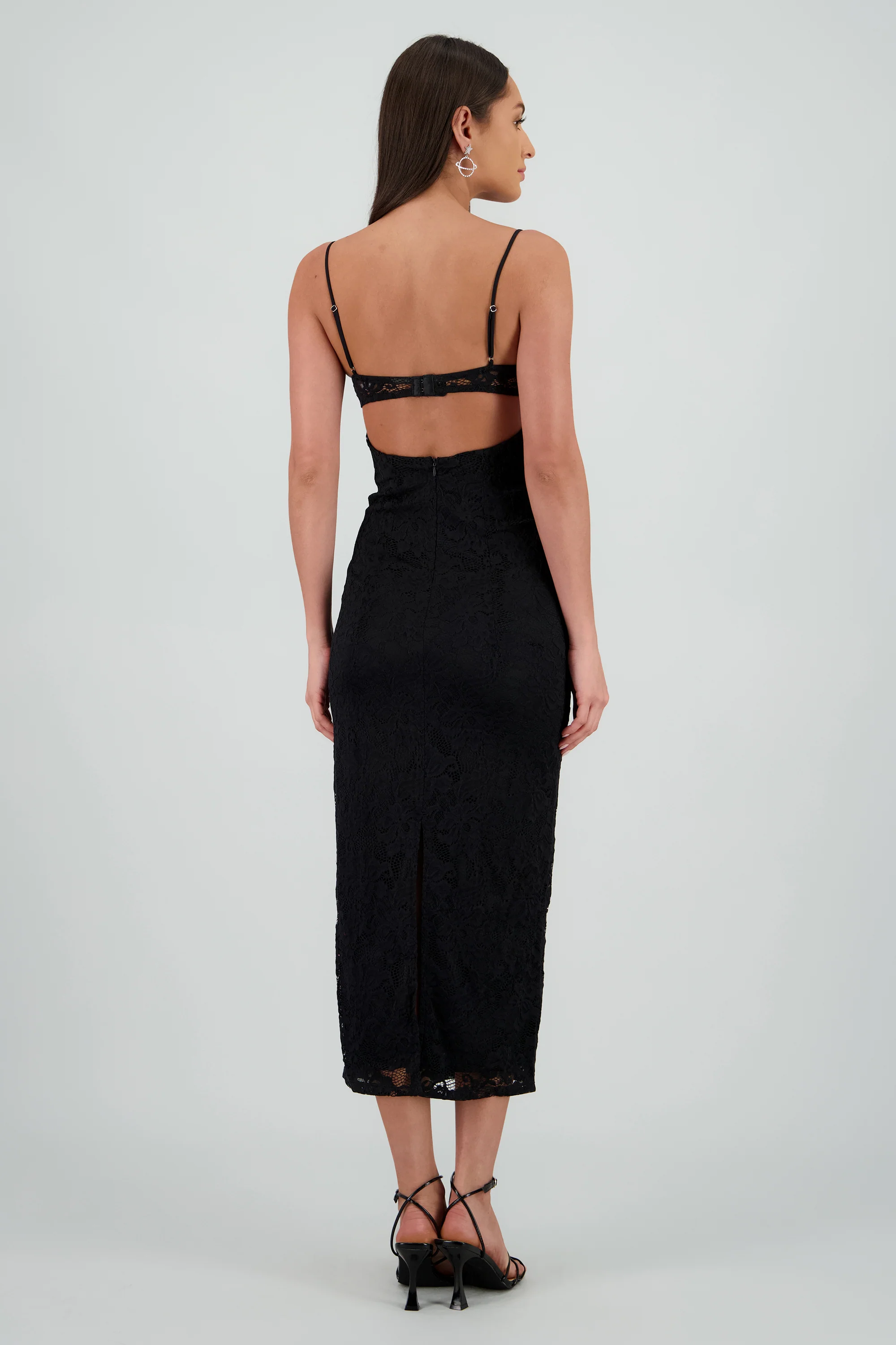 Vestido encaje con copas - Image 4