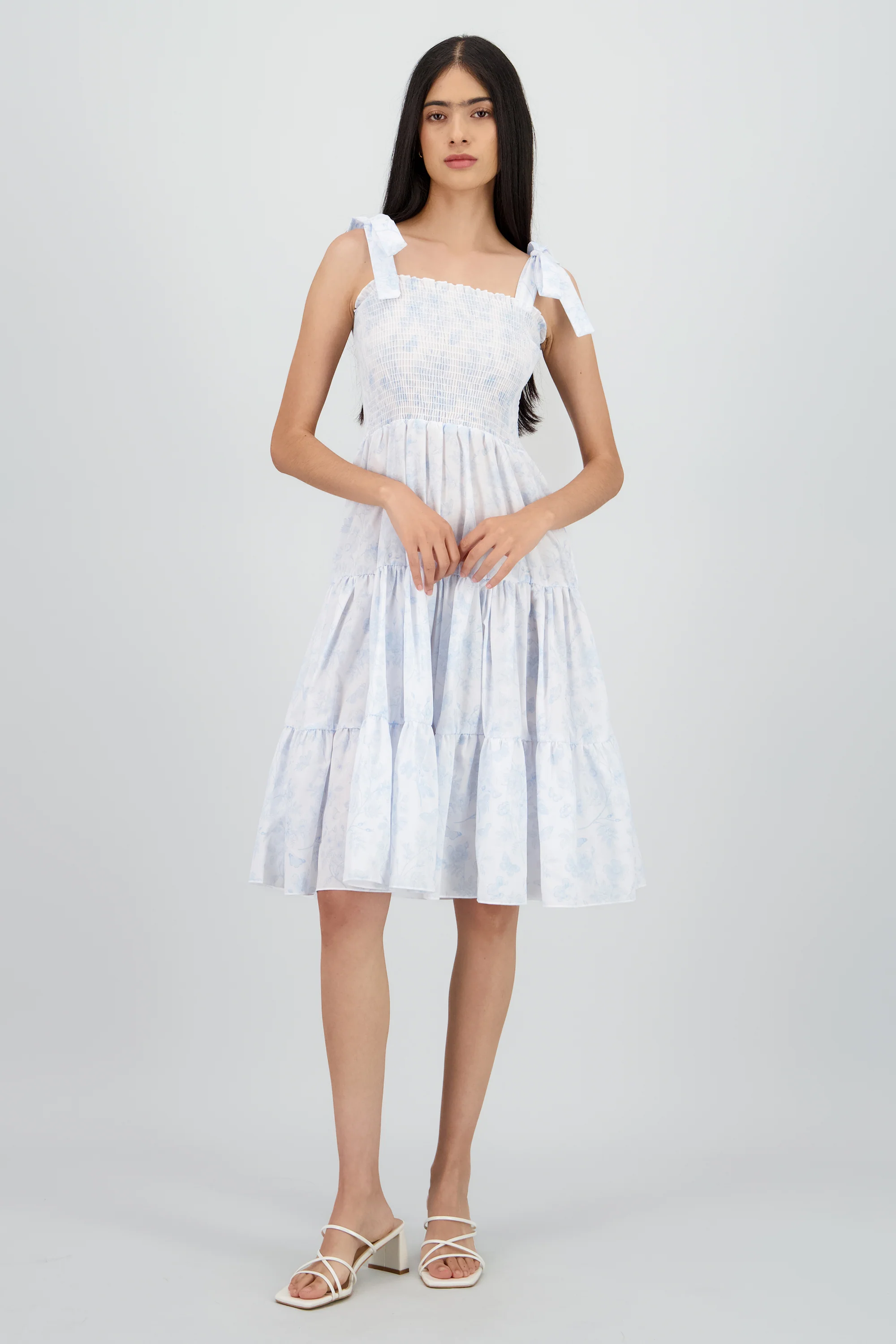Vestido estampado flores olanes - Image 2