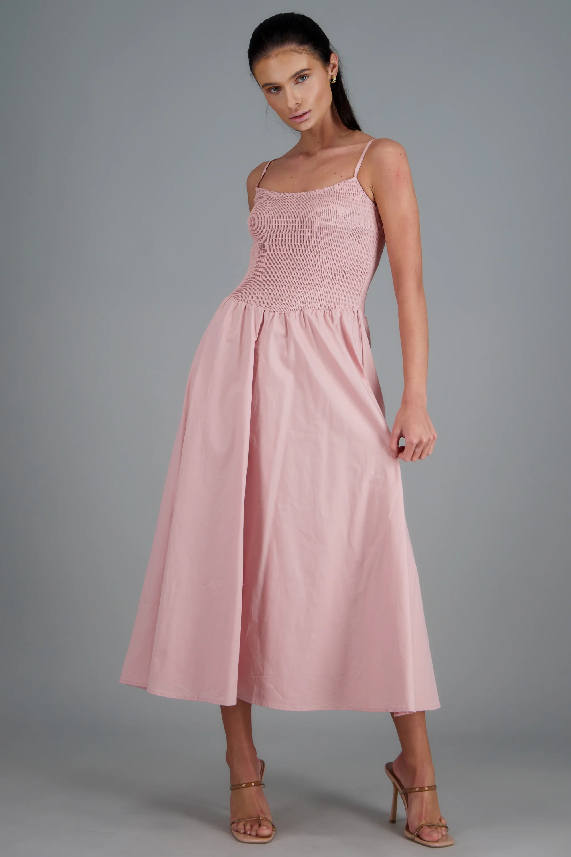 Vestido falda popelina - Image 3