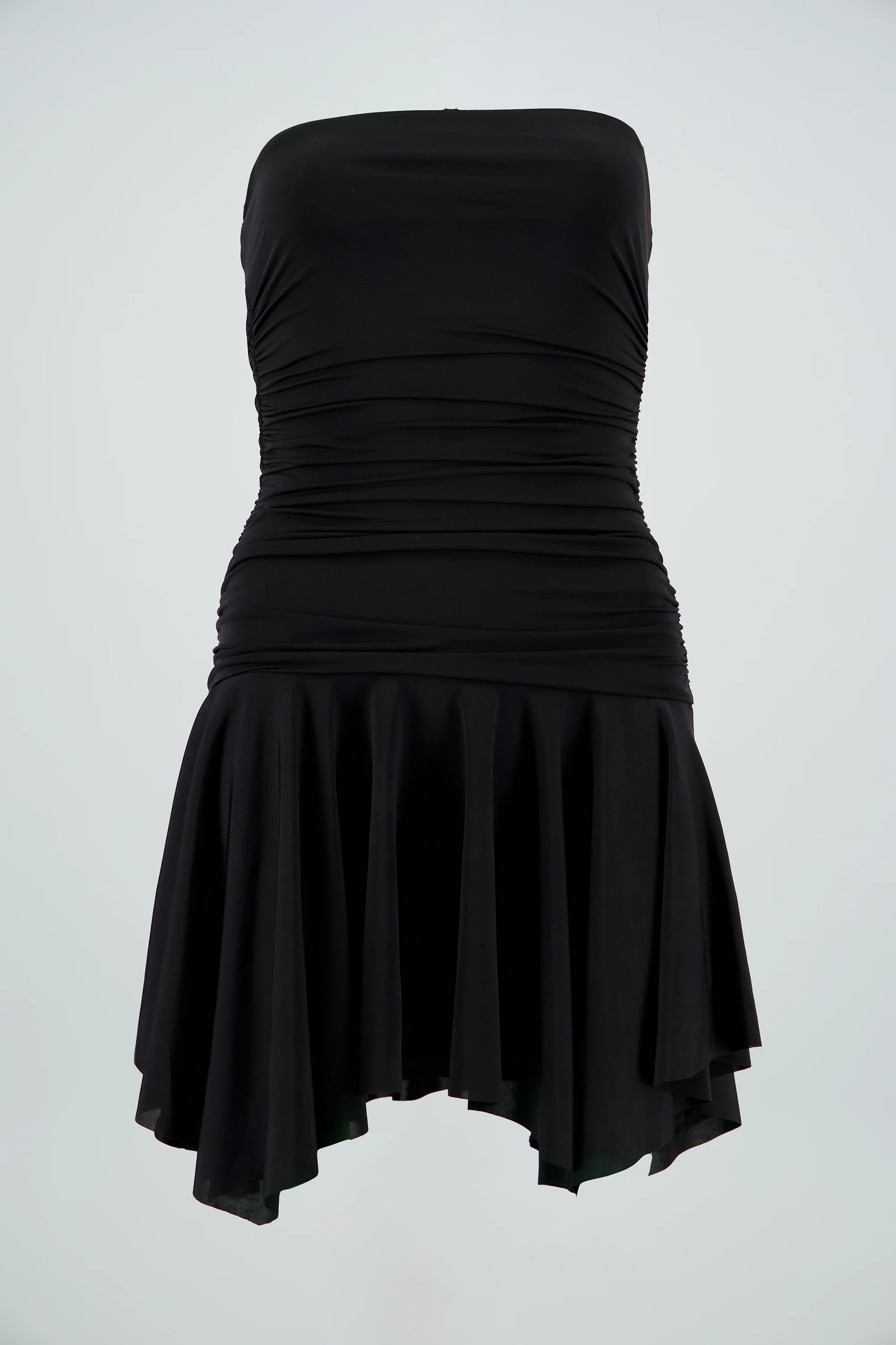 Vestido fruncido asimetrico - Image 6