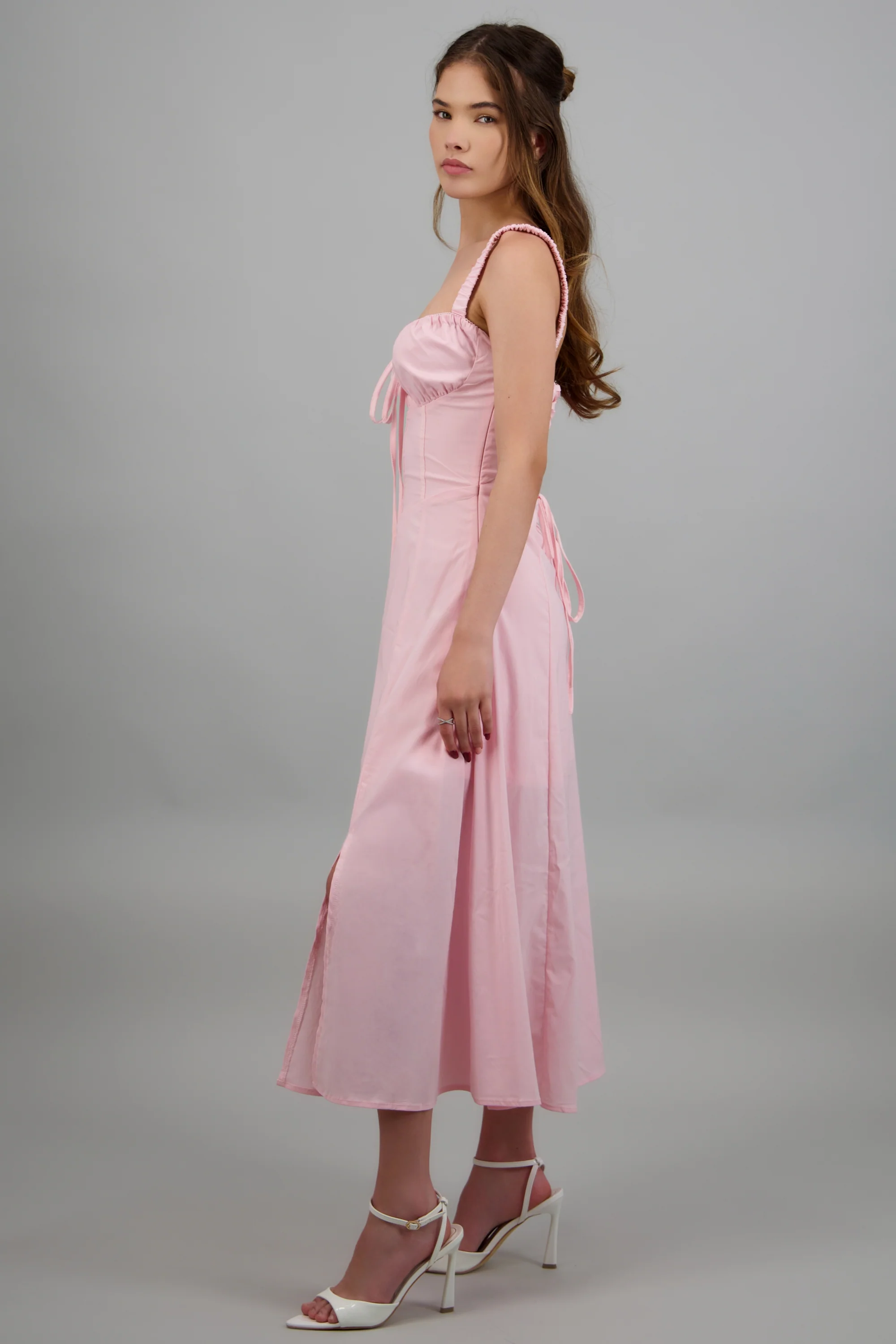 Vestido liso maxi - Image 2