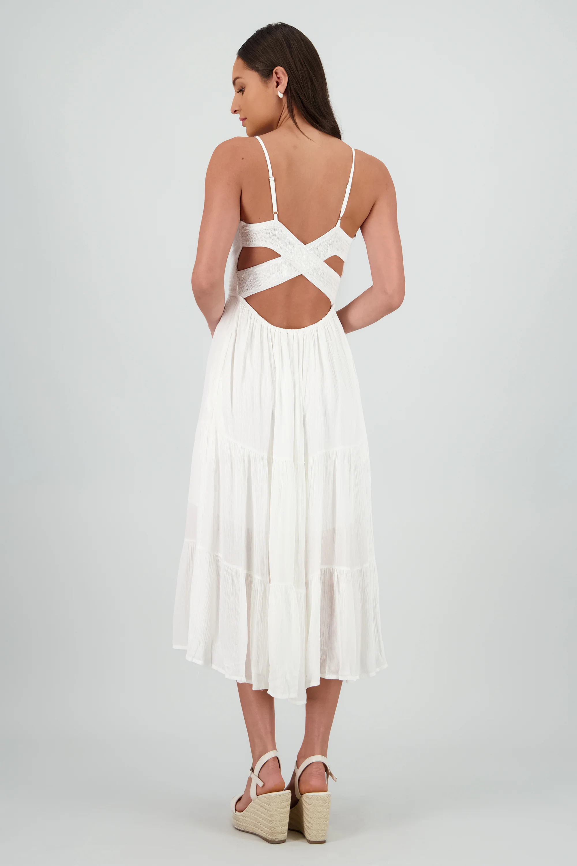 Vestido maxi con tirantes - Image 4
