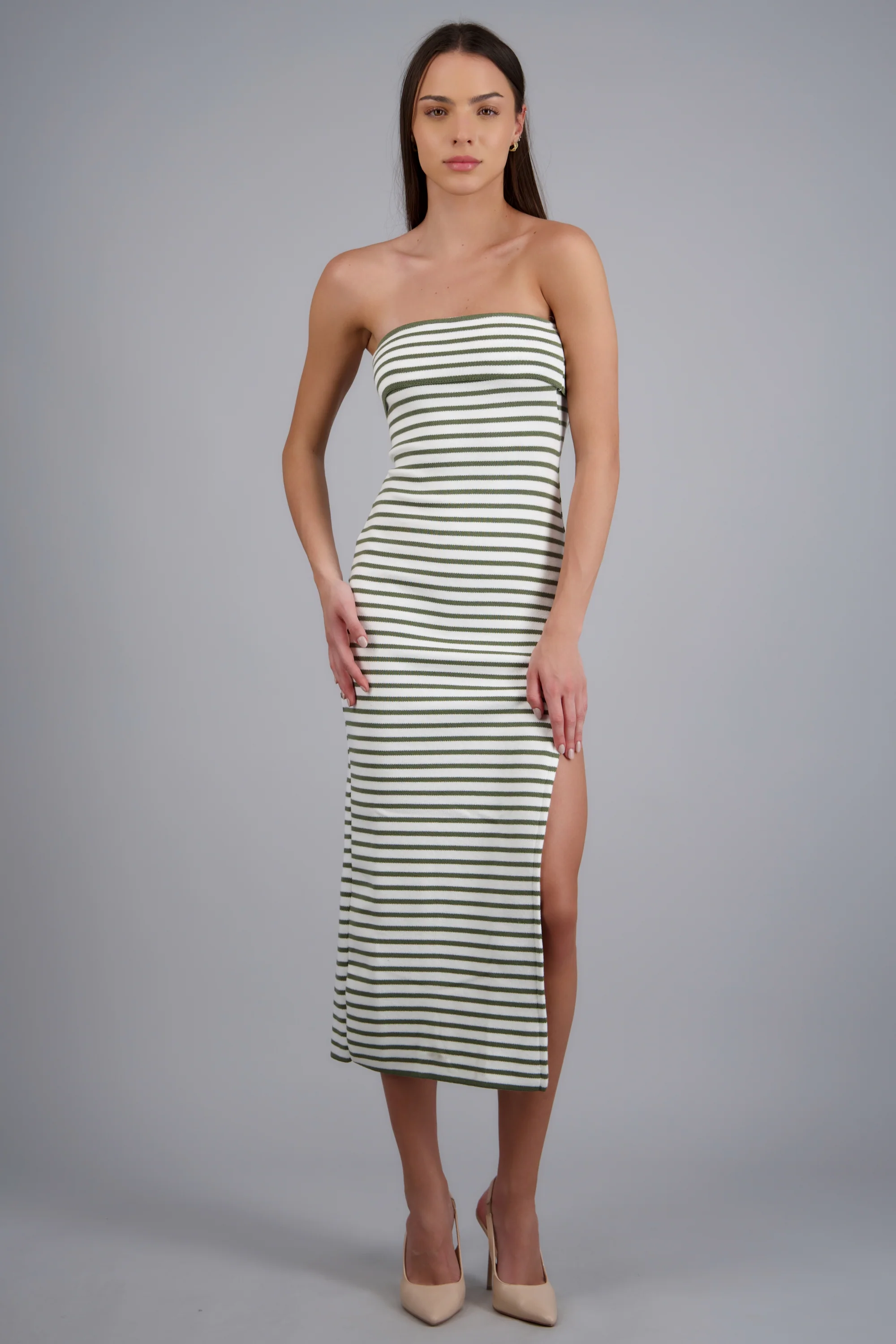 VESTIDO MAXI DET DOBLEZ KNI - Image 3