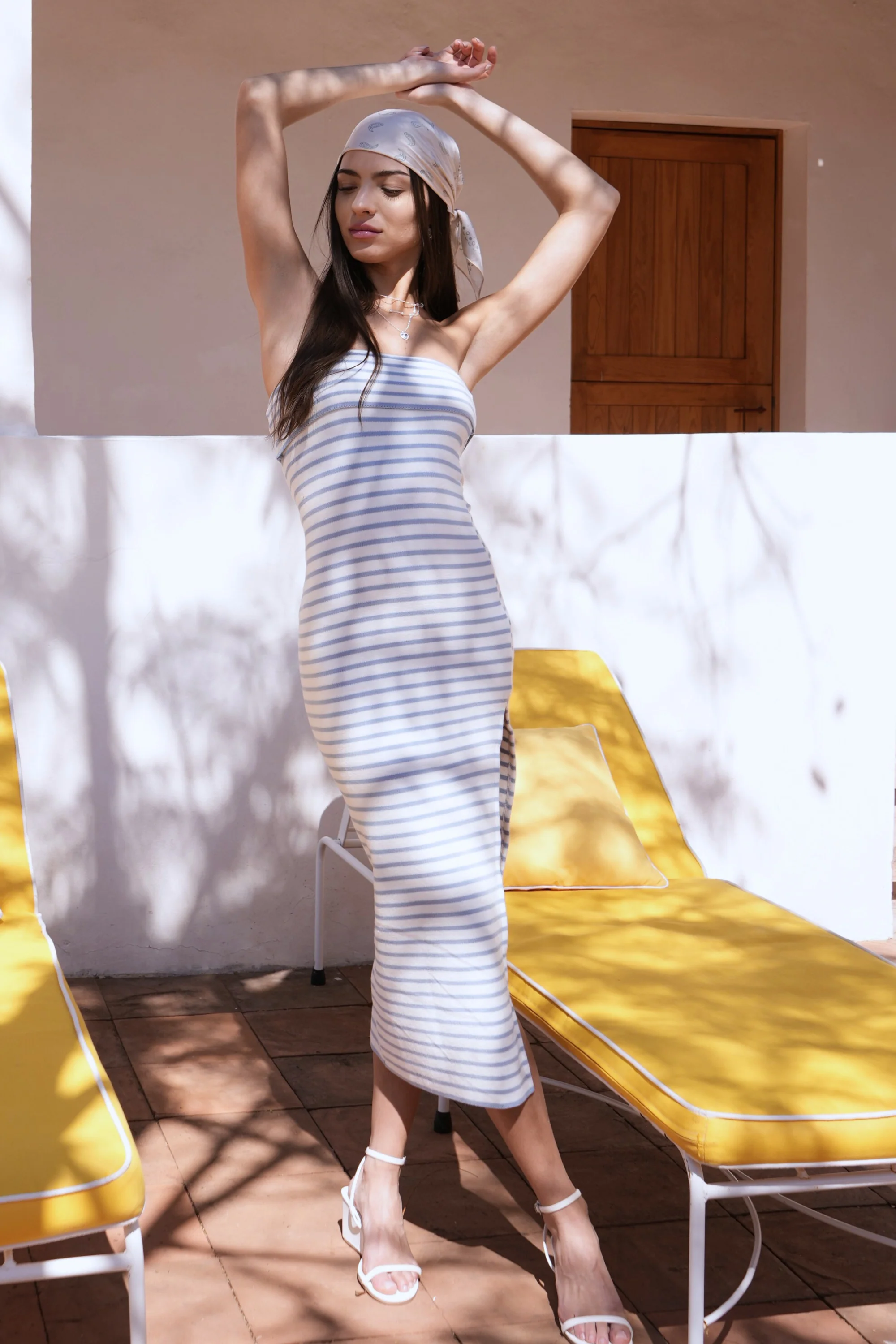 VESTIDO MAXI DET DOBLEZ KNI