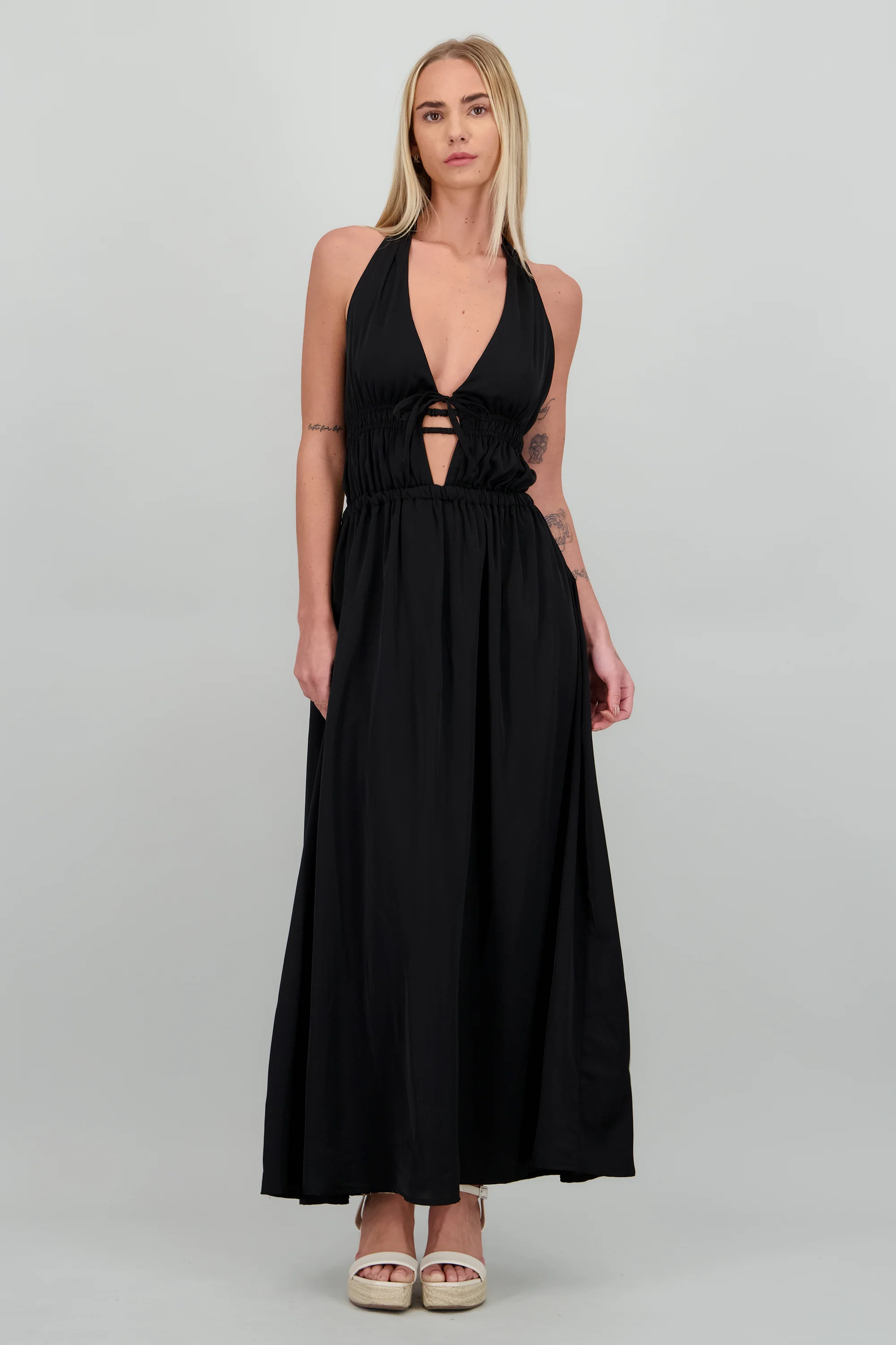 Vestido maxi esplada descubierta - Image 2