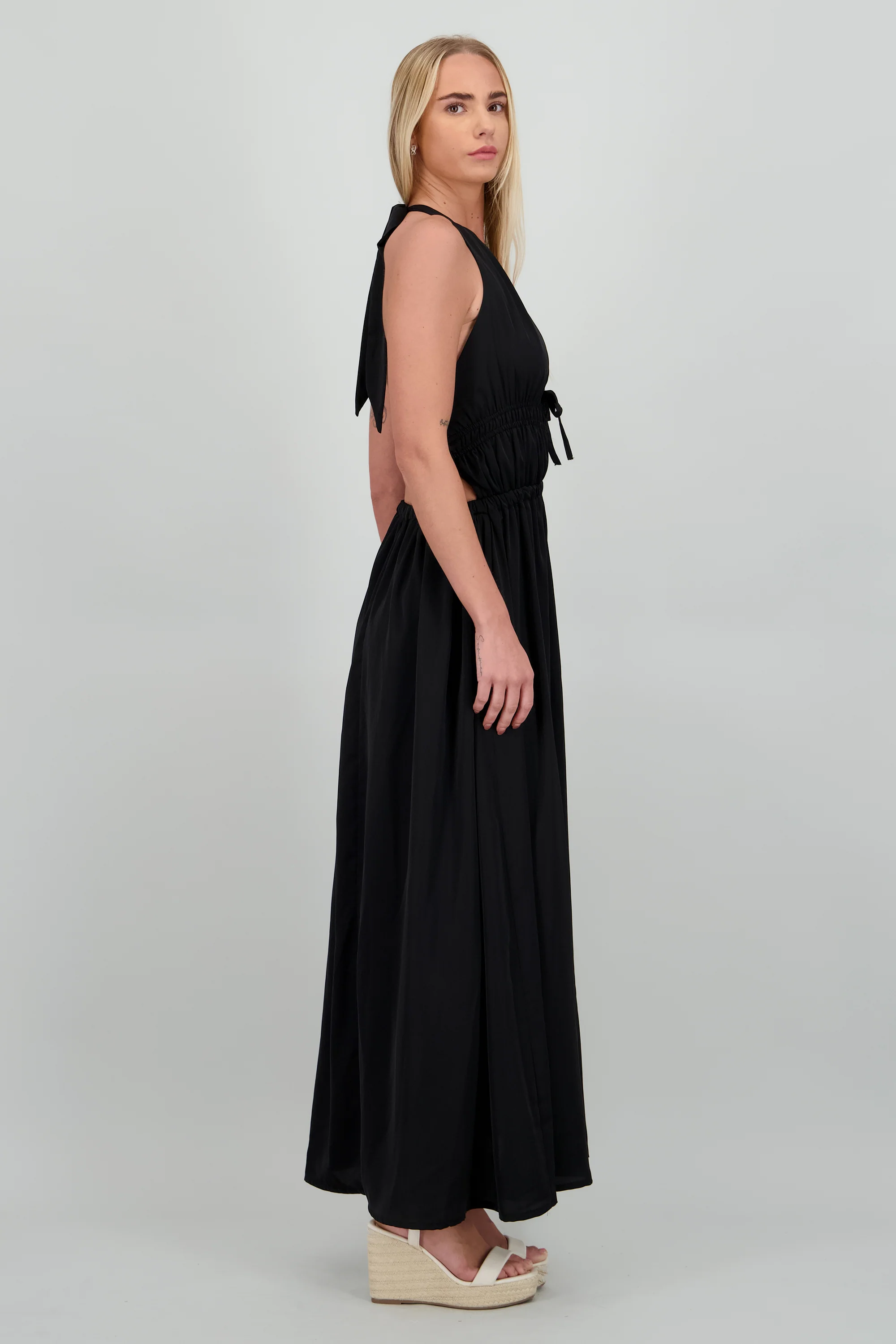 Vestido maxi esplada descubierta - Image 3