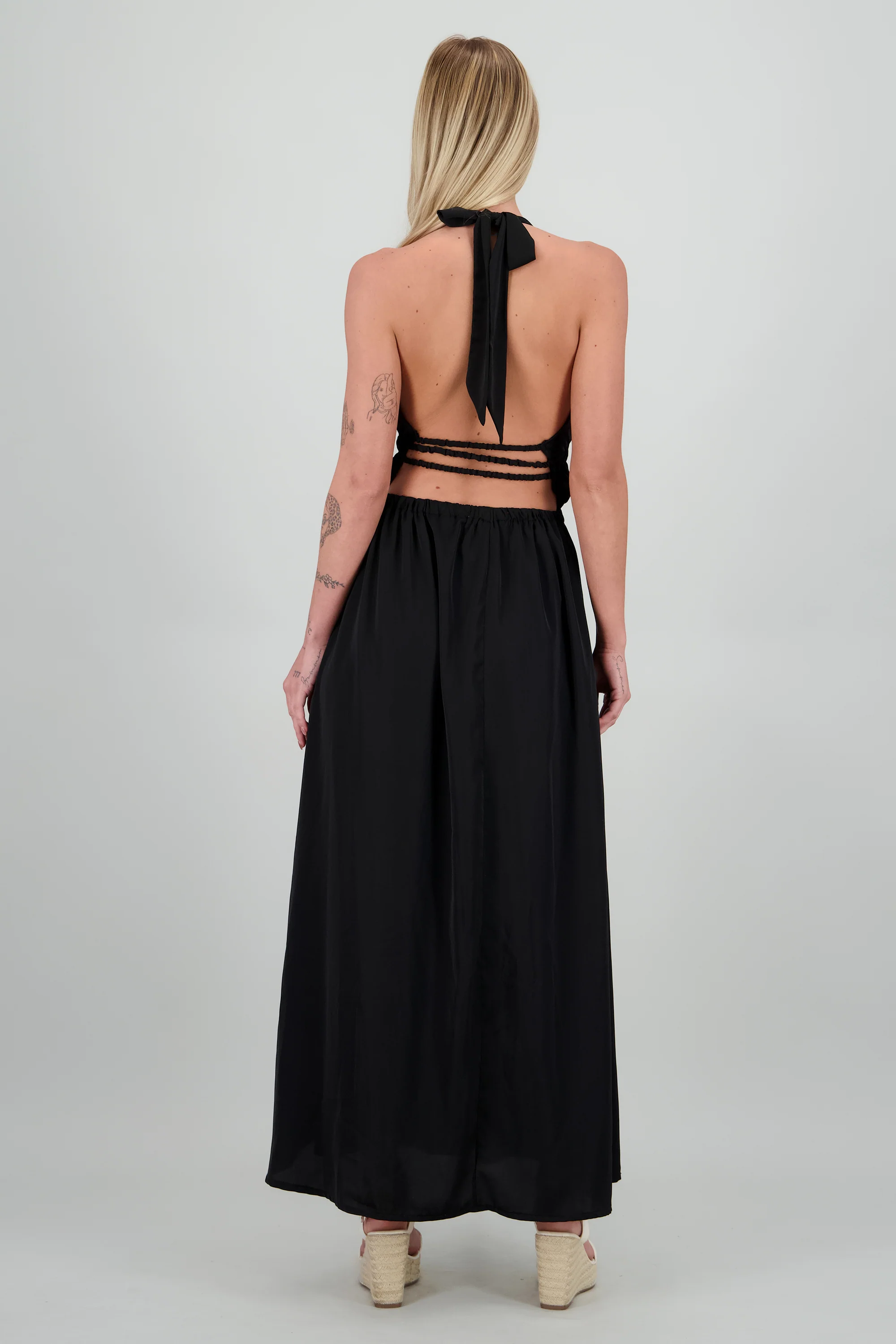 Vestido maxi esplada descubierta - Image 4