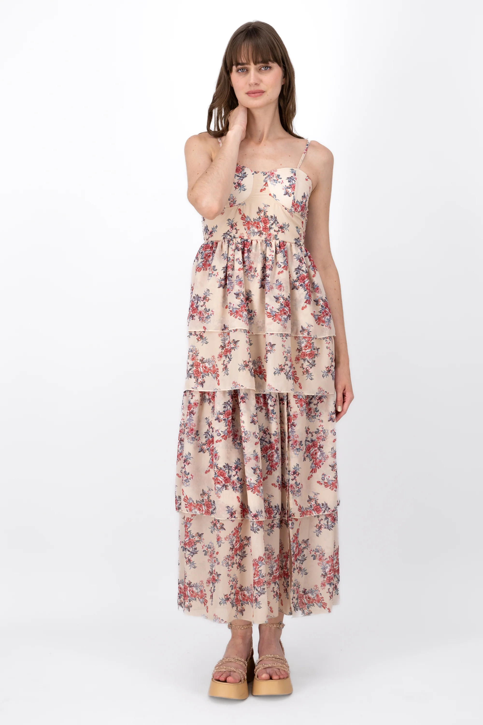 Vestido Maxi Flores Olanes - Image 2