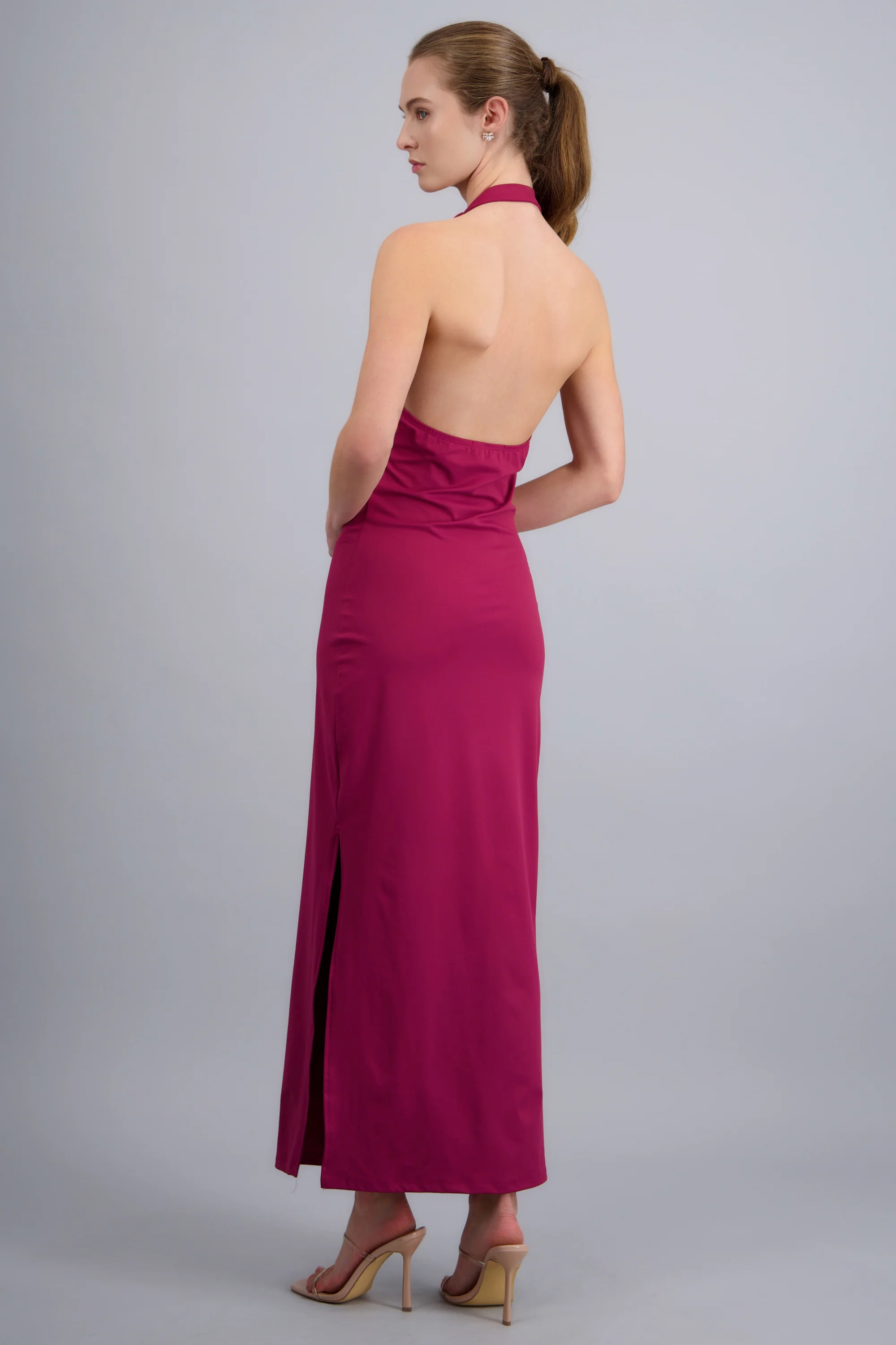 Vestido maxi halter - Image 4