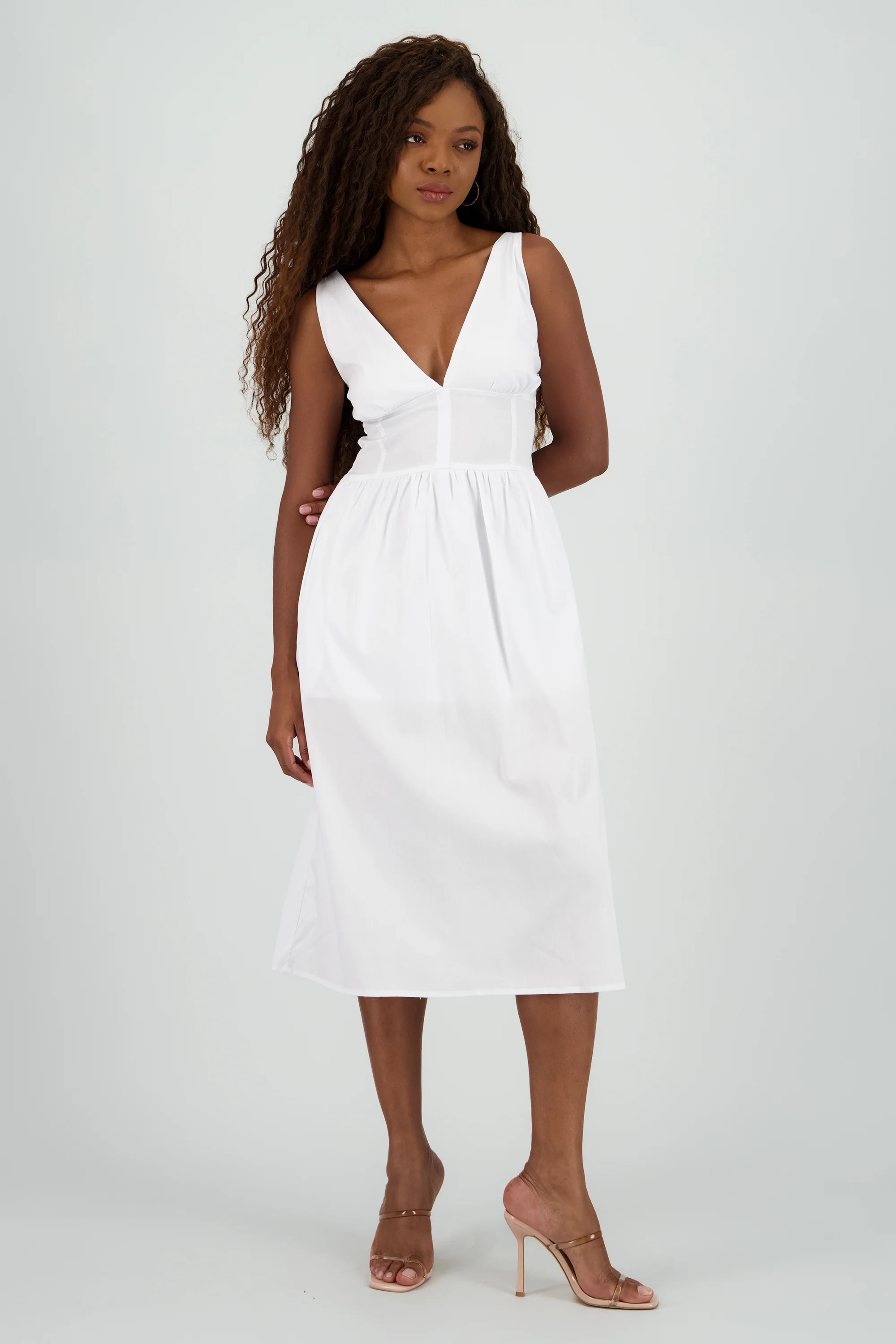 Vestido maxi ligero con bolsas - Image 2