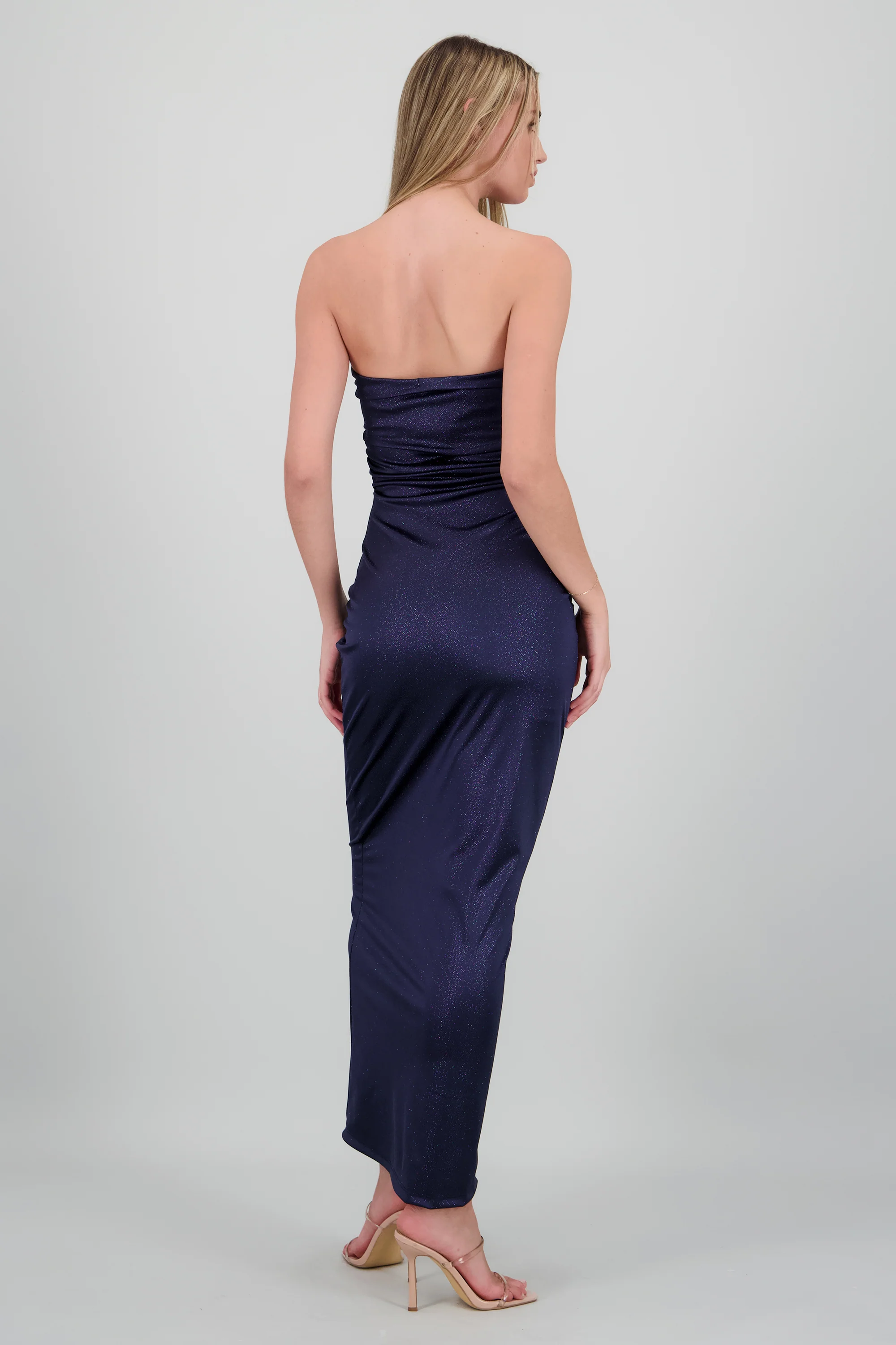 Vestido maxi plisado - Image 4