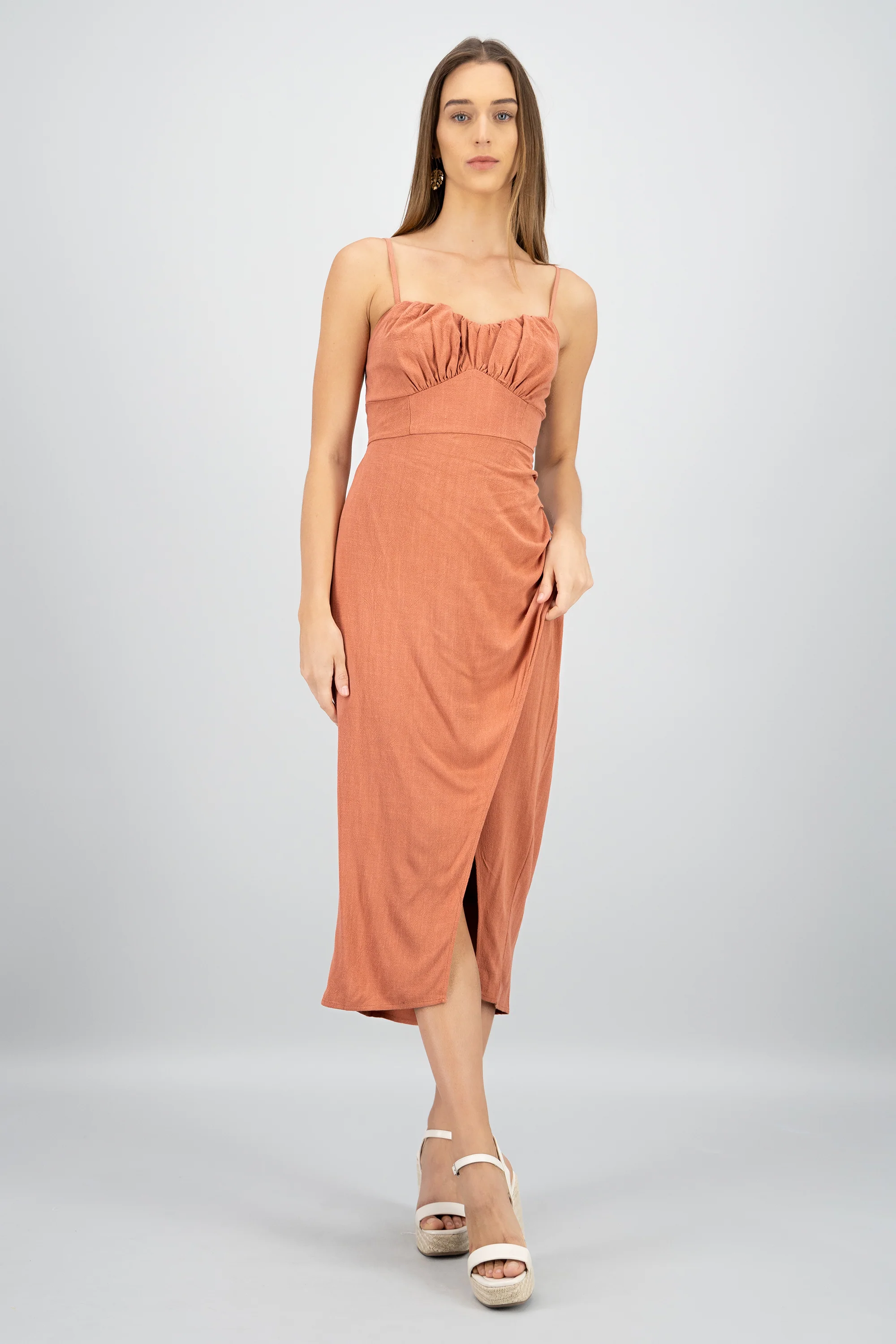 Vestido maxi tirantes