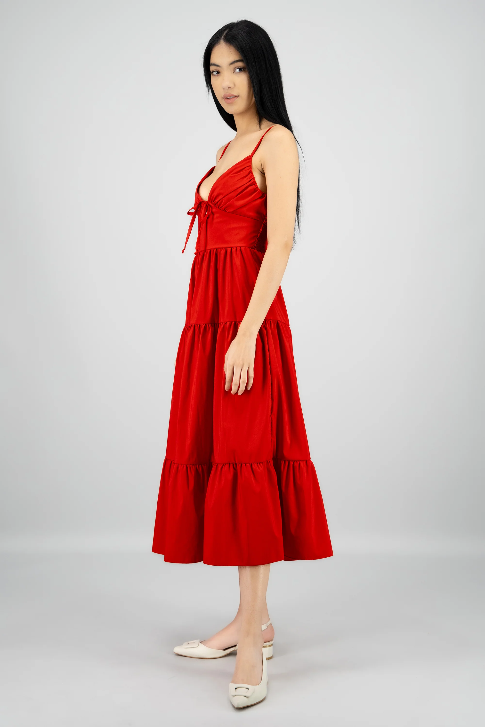 Vestido maxi tirantes olanes - Image 3