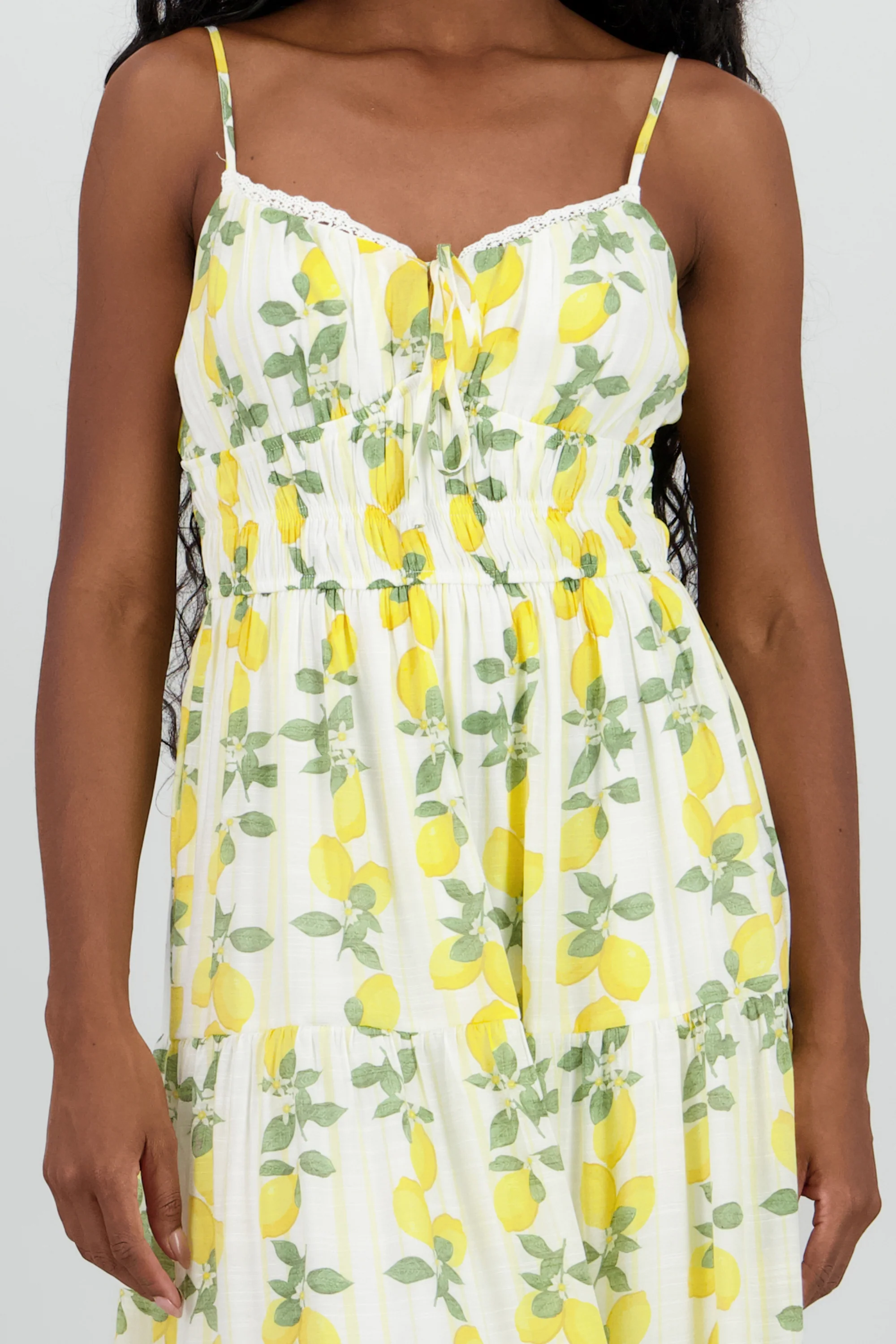 Vestido midi estampado limon - Image 5