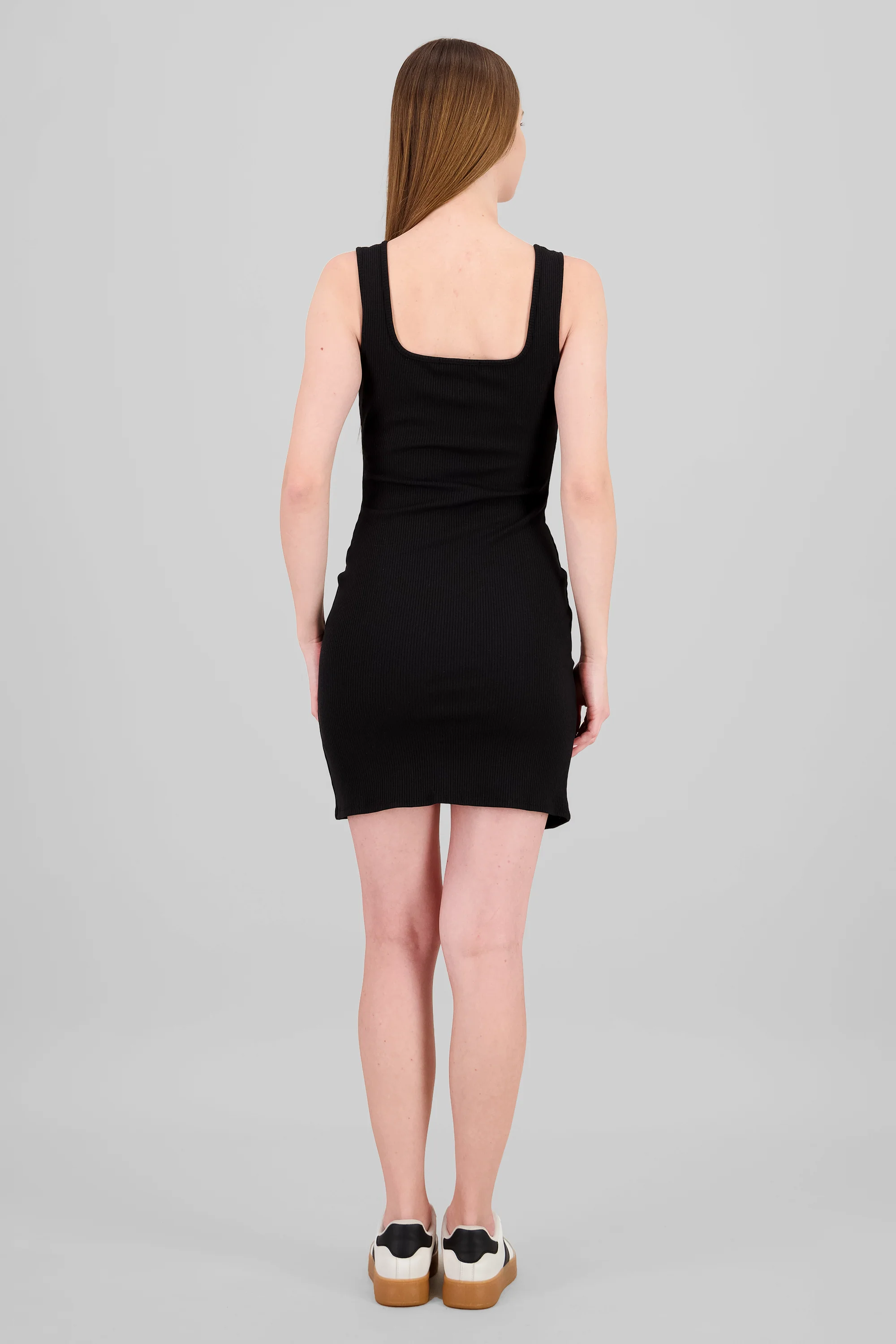 Vestido mini con botones - Image 4