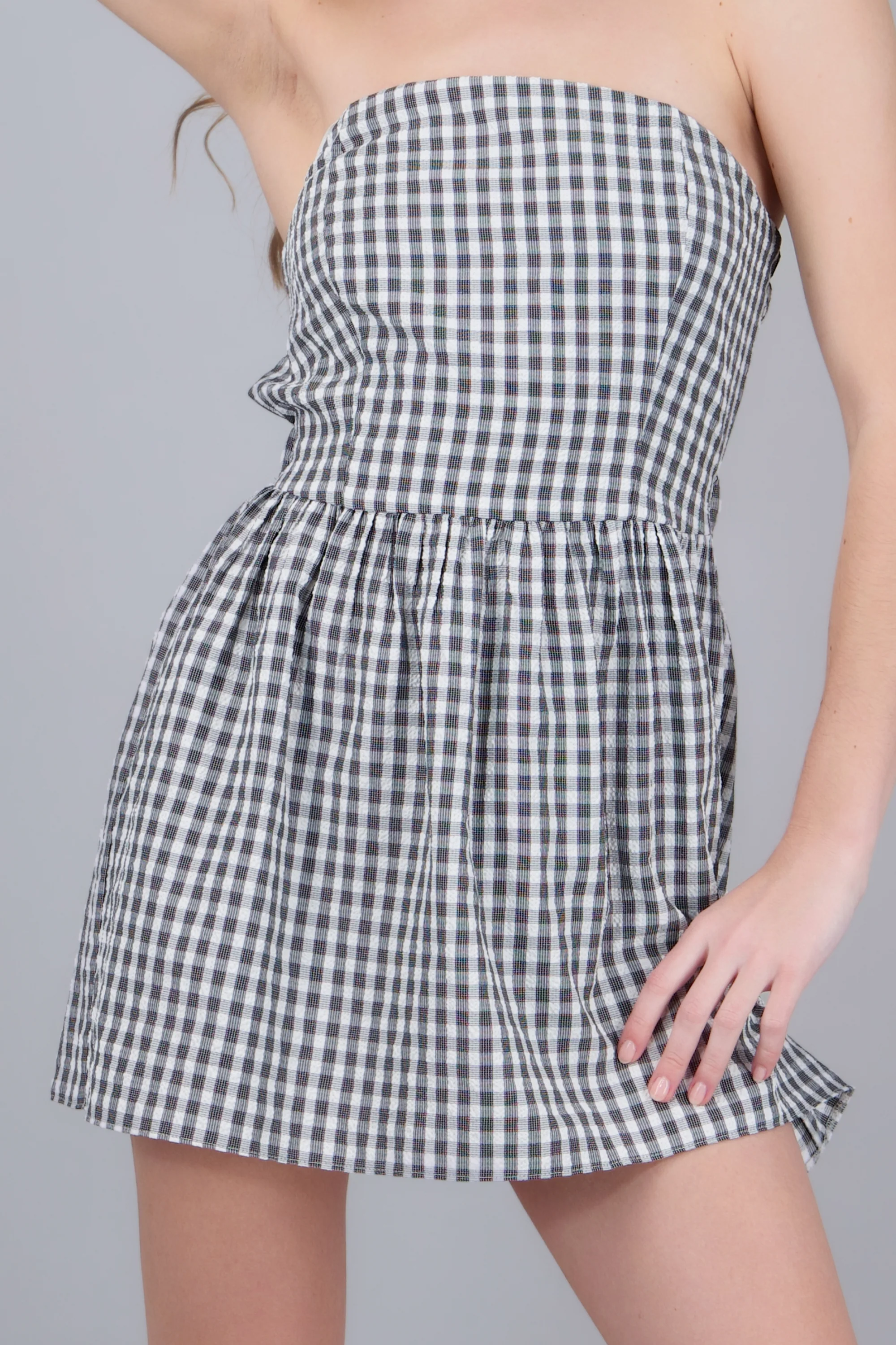 Vestido mini cuadros - Image 5