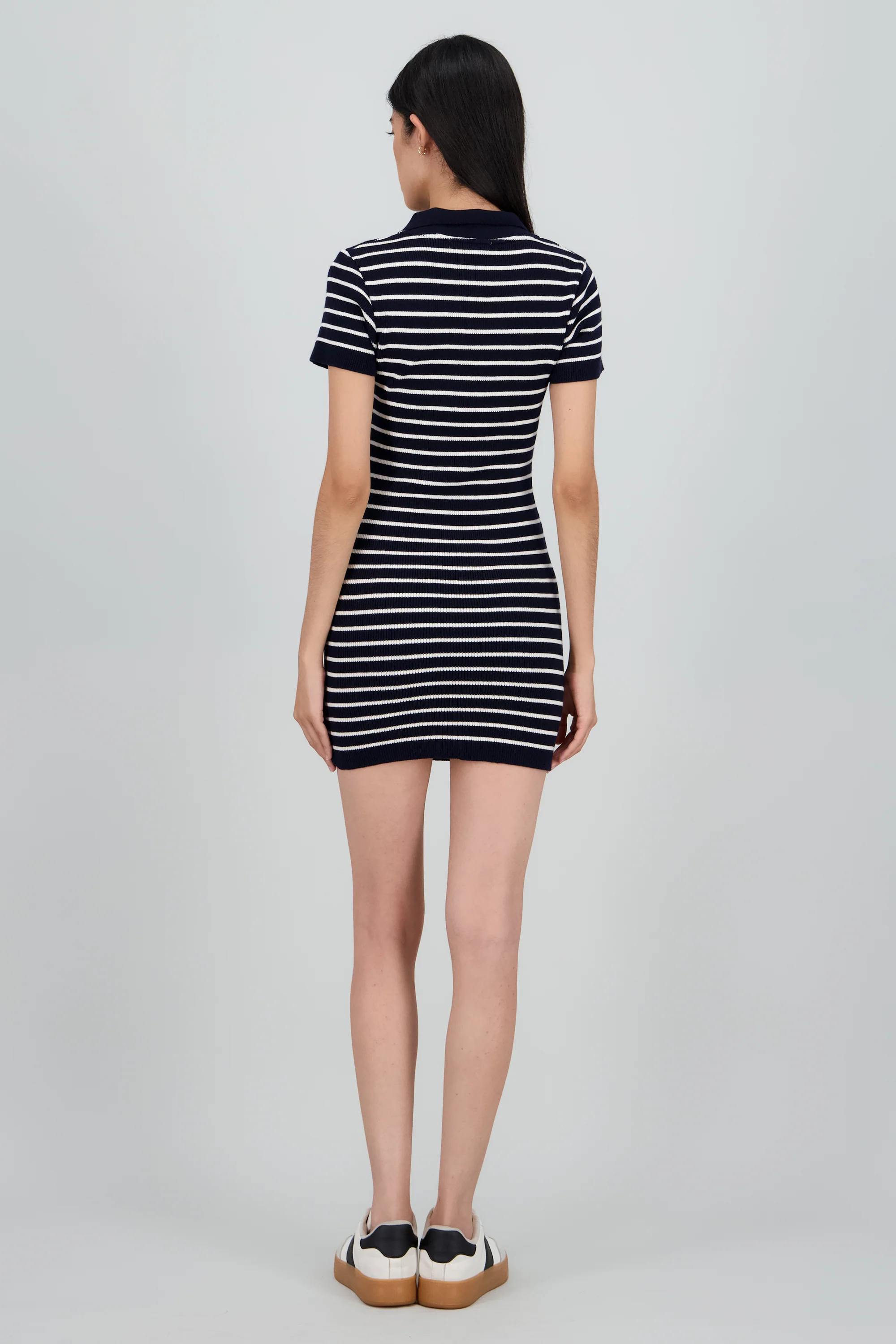 Vestido mini cuello polo - Image 4