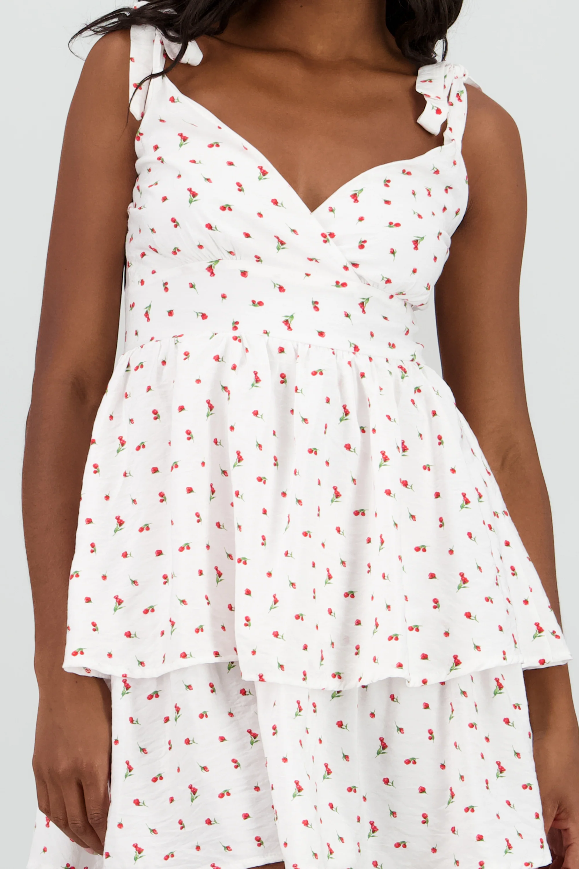 Vestido mini moños det flores - Image 5