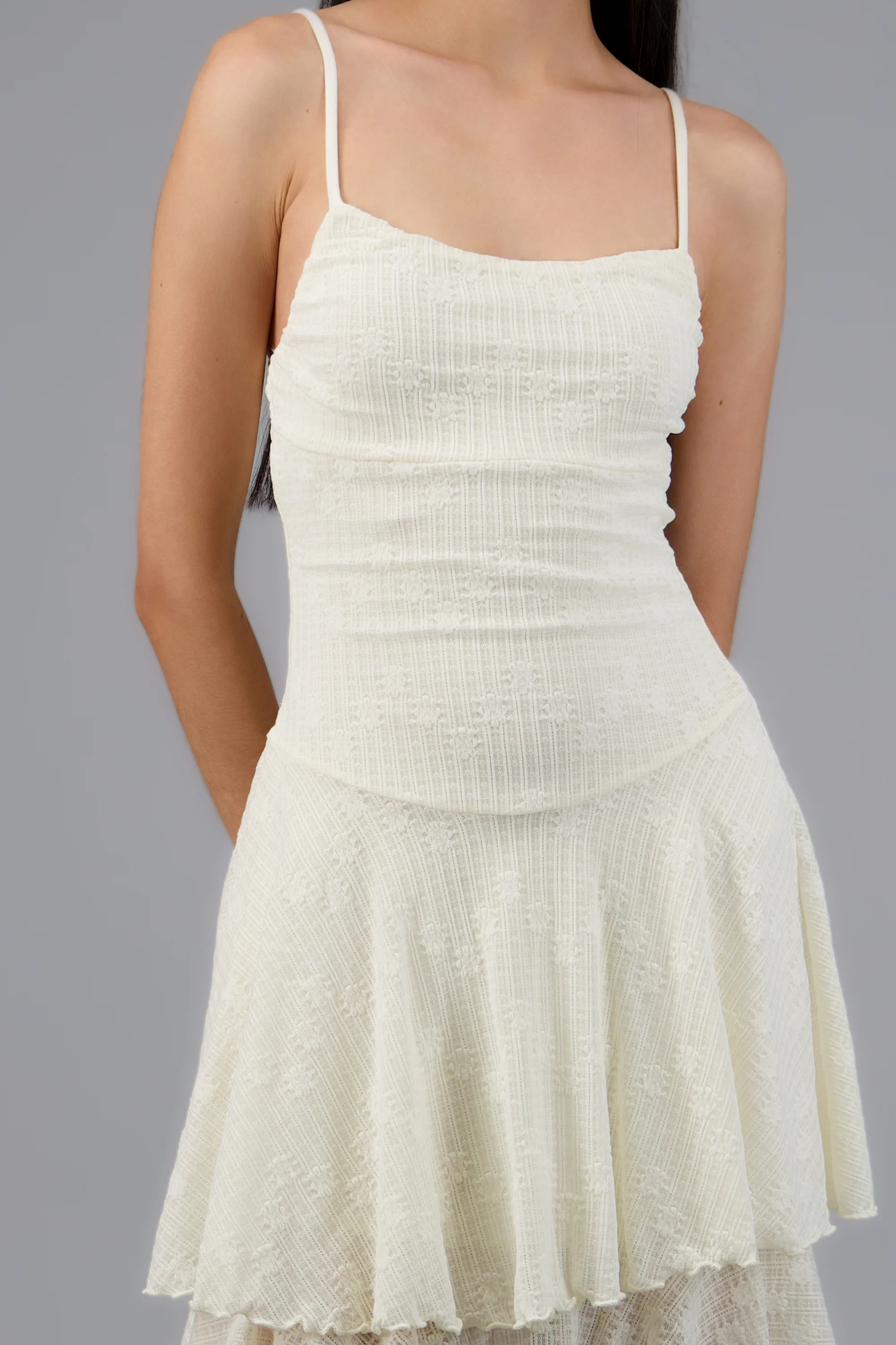 Vestido mini olanes encaje - Image 5