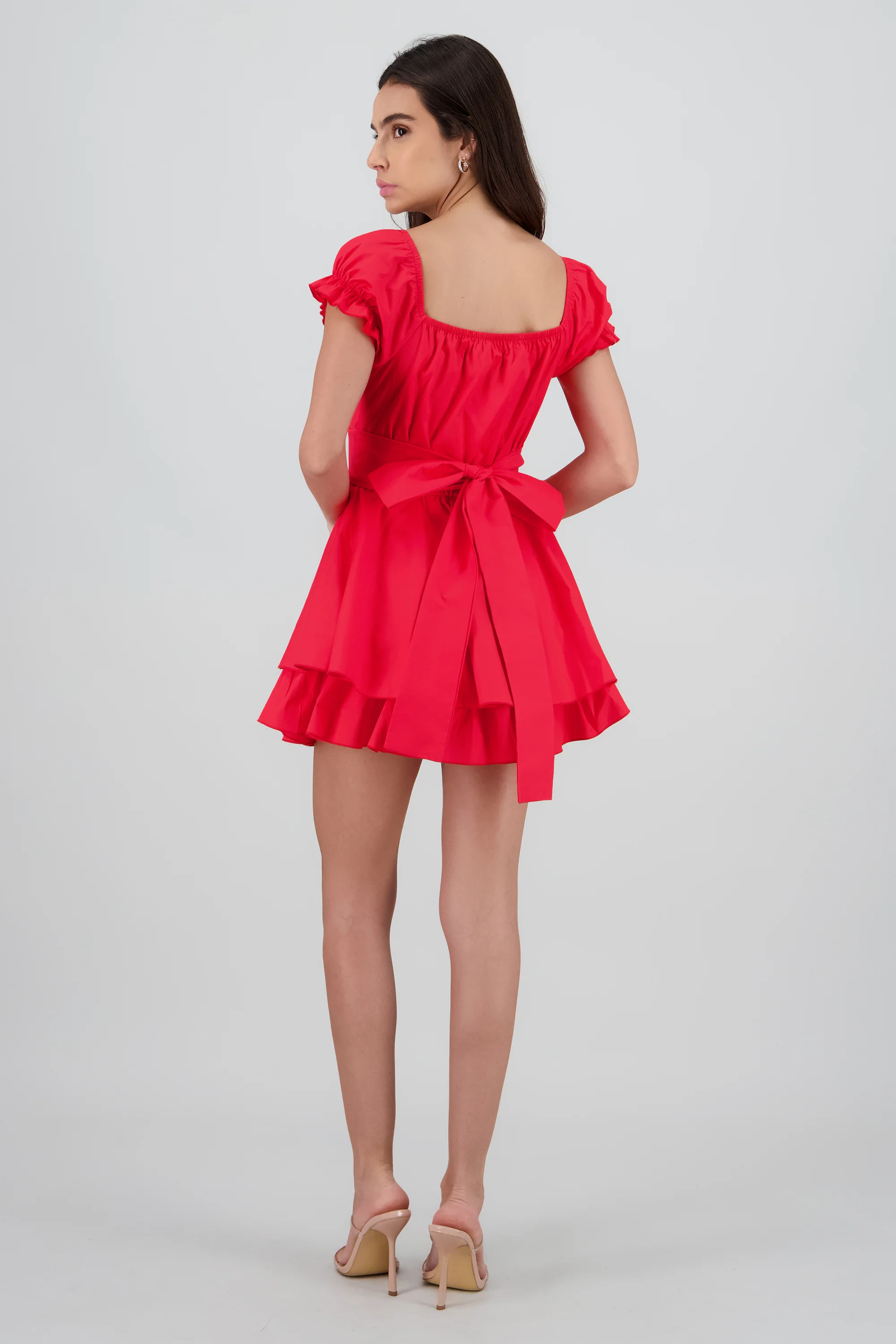 Vestido olanes manga corta - Image 4