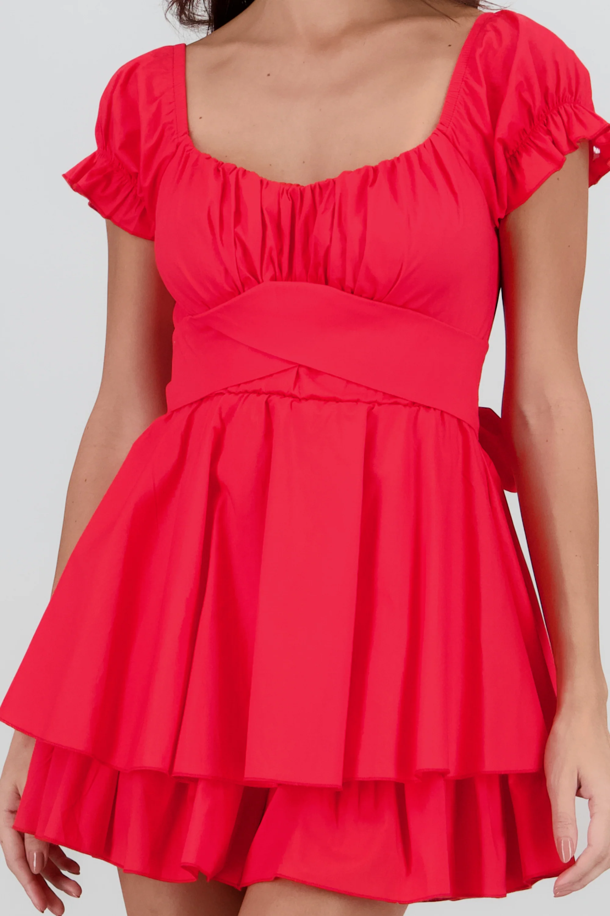 Vestido olanes manga corta - Image 5