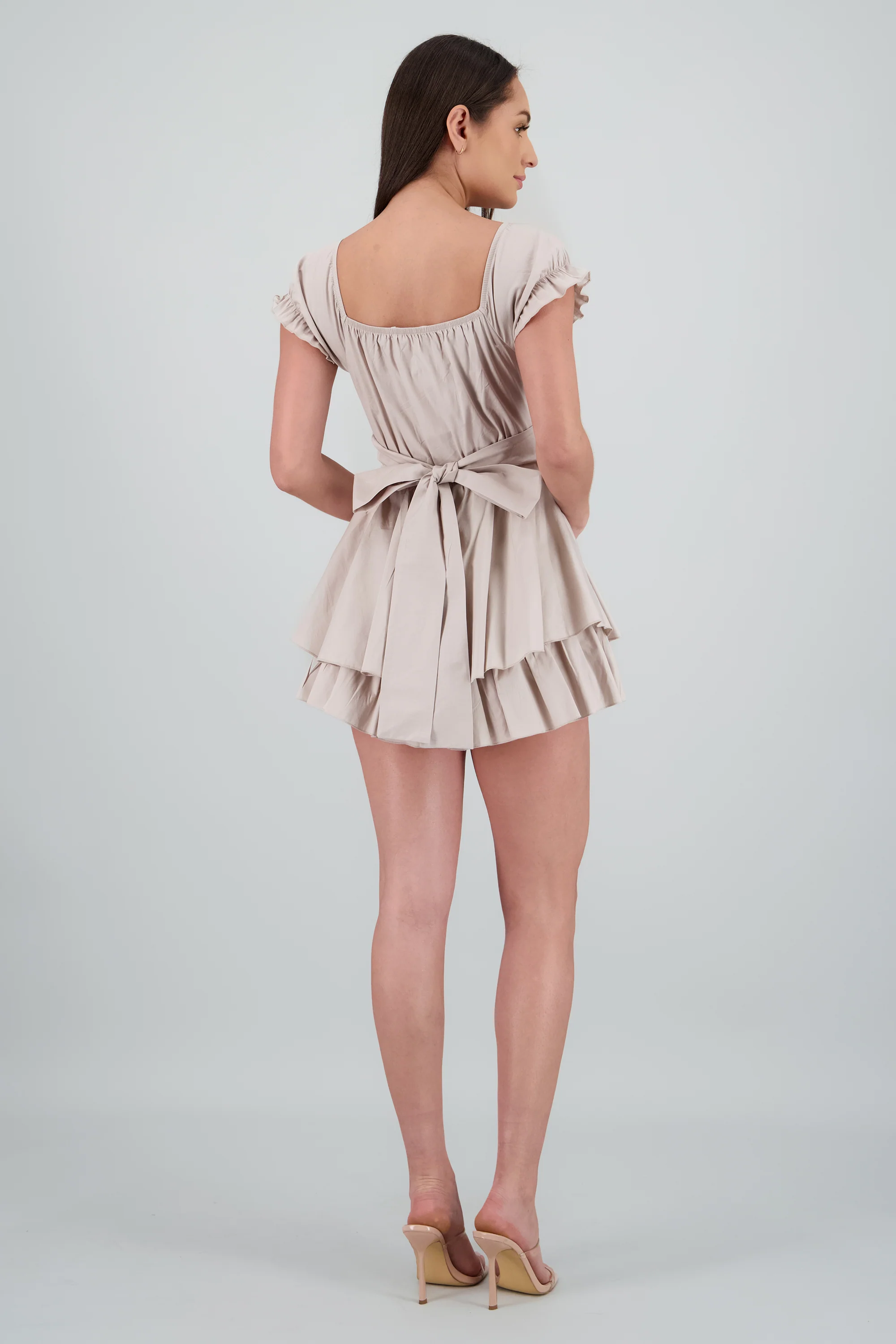 Vestido olanes manga corta - Image 4